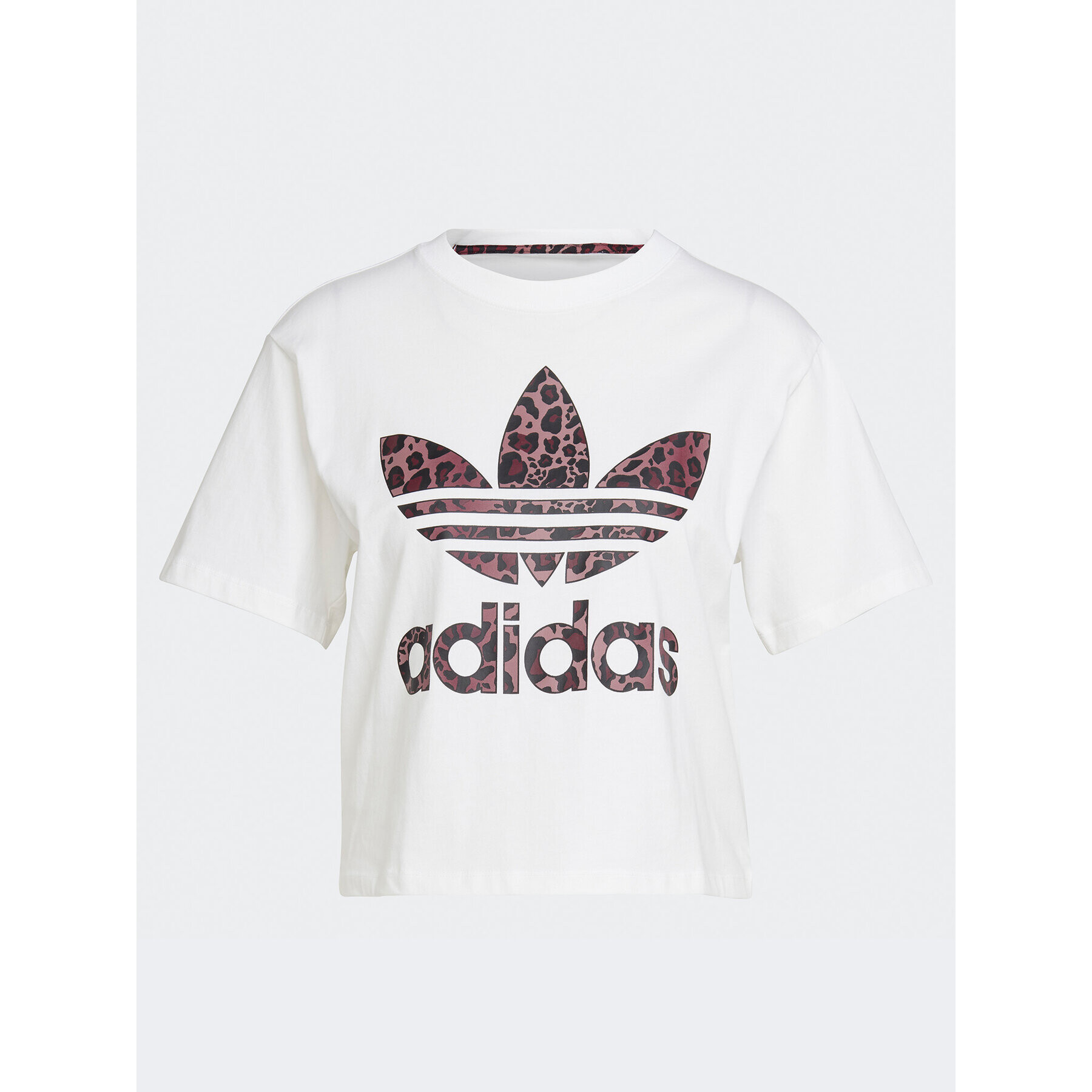 adidas Тишърт Logo HK5186 Бял Regular Fit - Pepit.bg