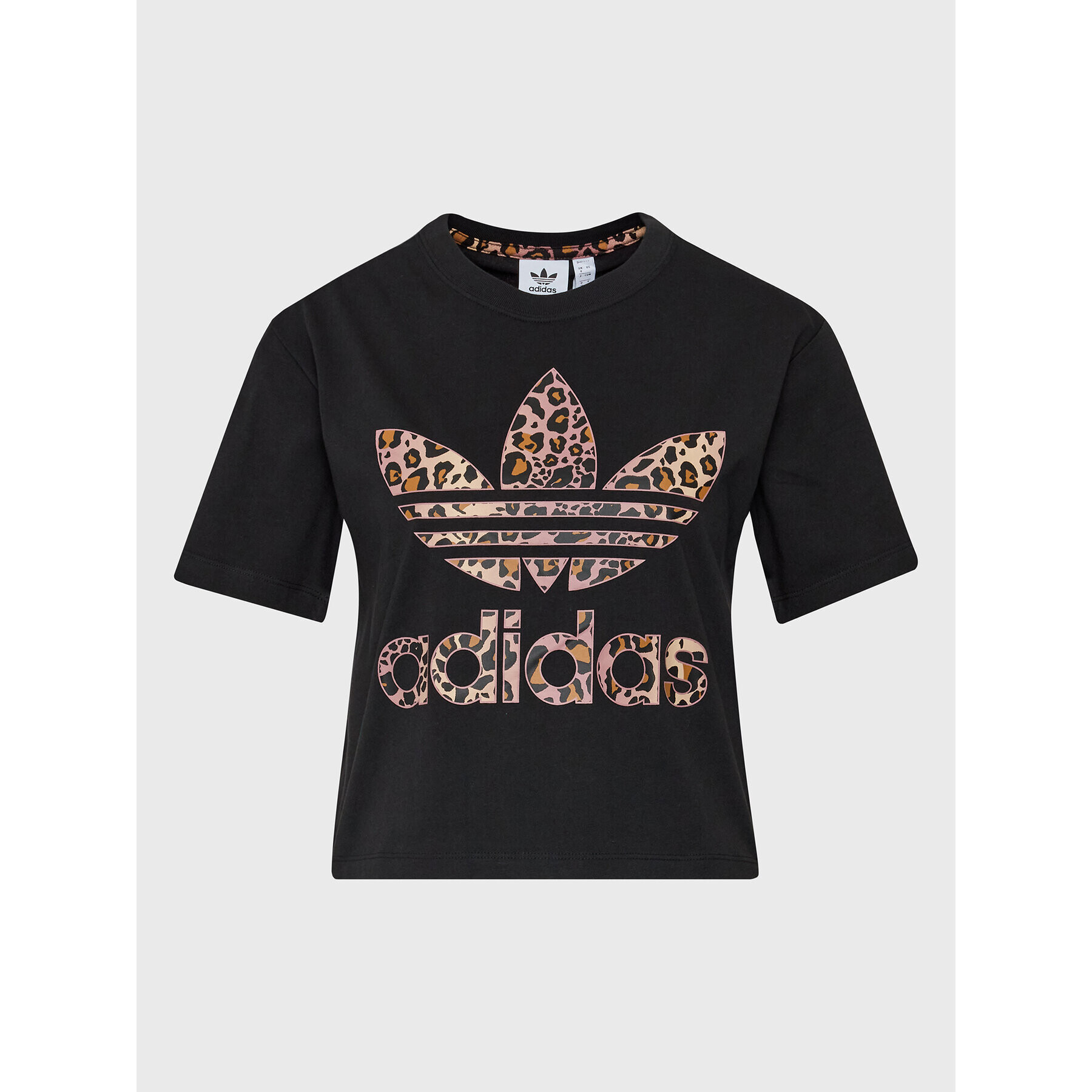 adidas Тишърт Logo HK5187 Черен Regular Fit - Pepit.bg