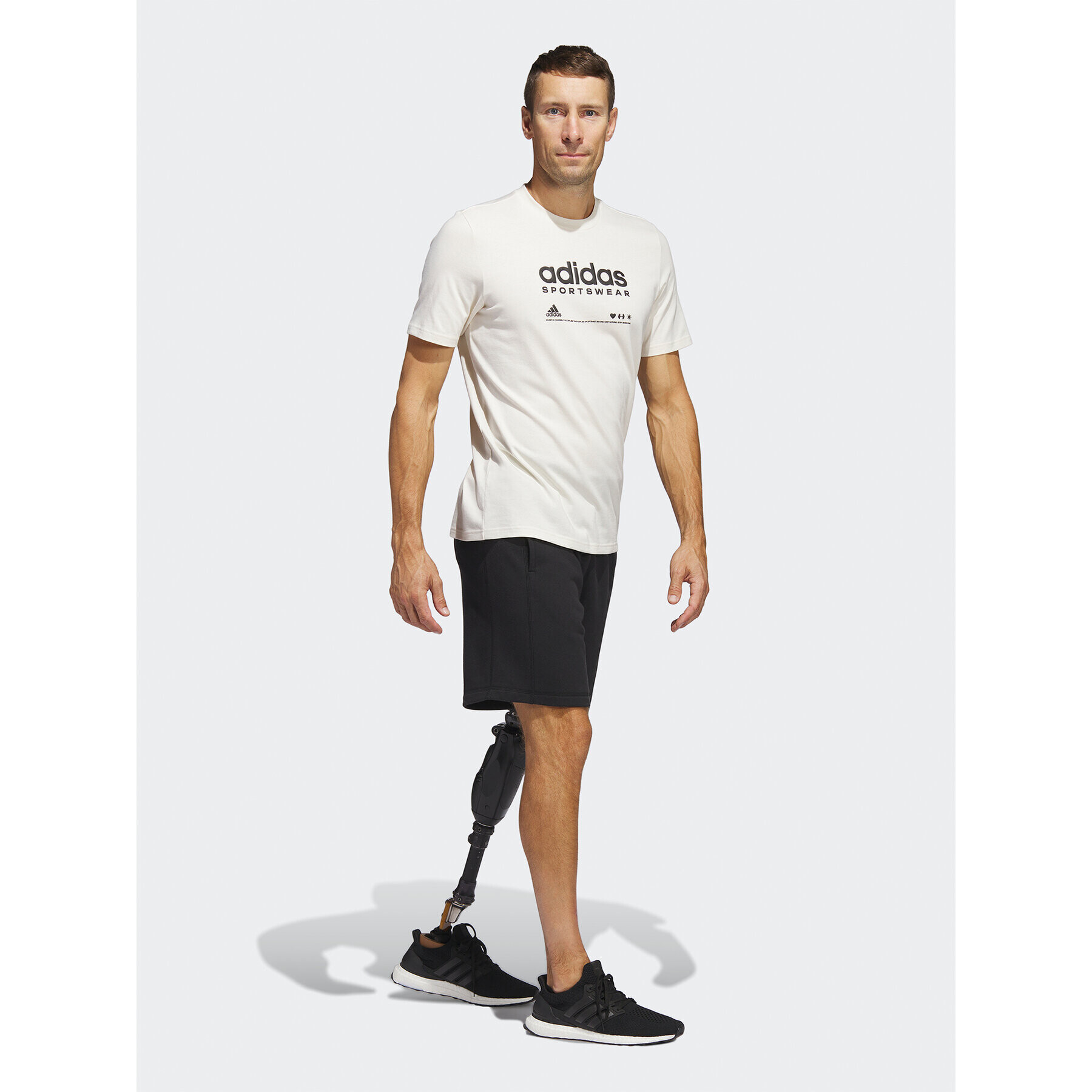 adidas Тишърт Lounge Graphic T-Shirt HR3002 Цветен Regular Fit - Pepit.bg