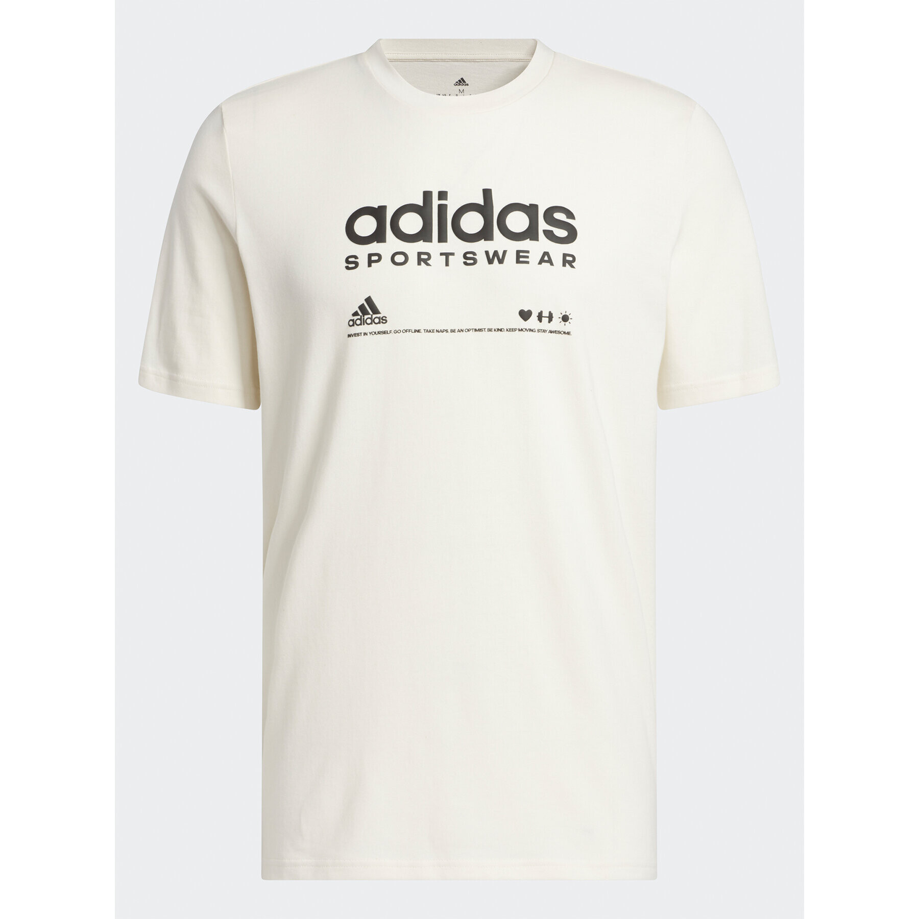 adidas Тишърт Lounge Graphic T-Shirt HR3002 Цветен Regular Fit - Pepit.bg