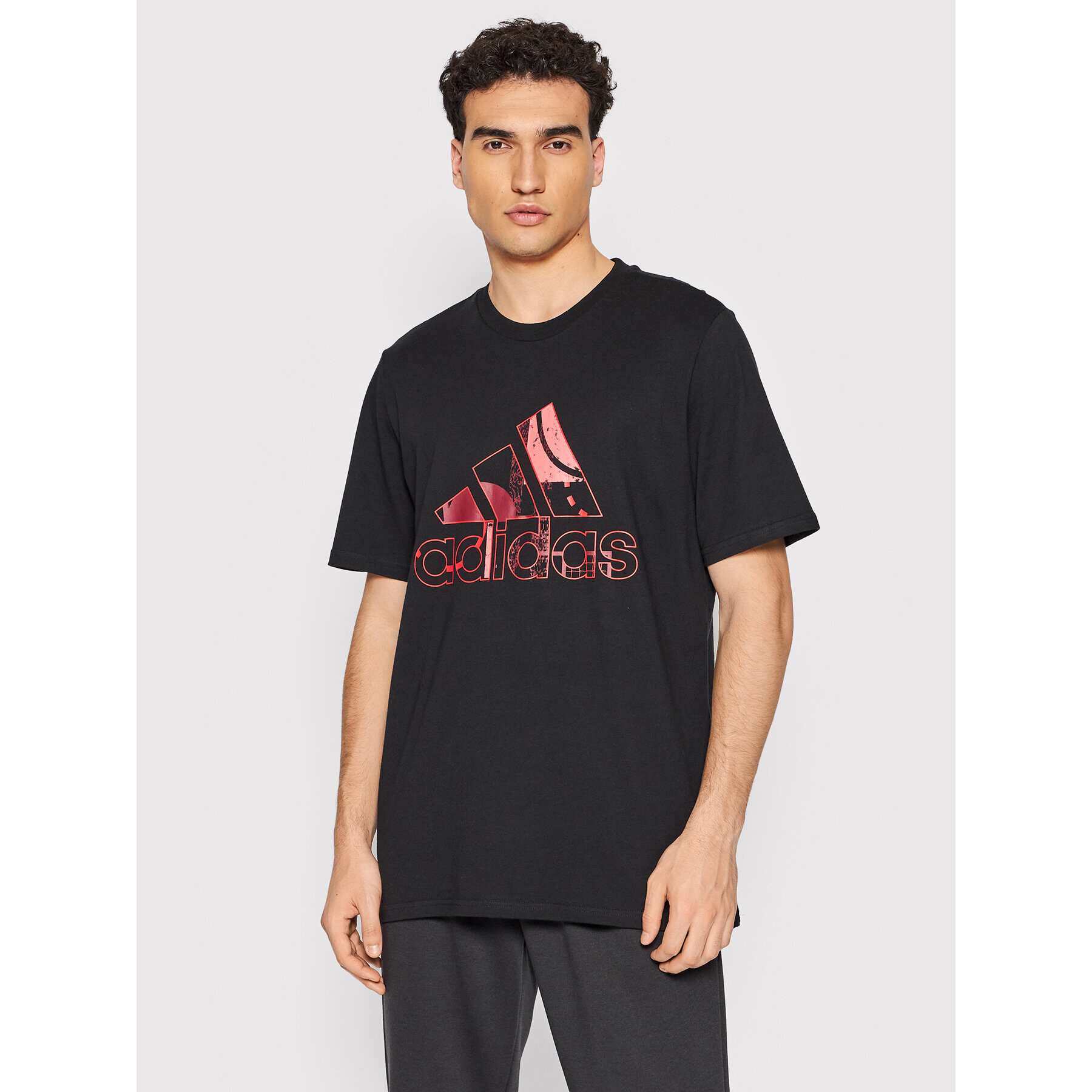 adidas Performance Тишърт Mult Bos HE4825 Черен Regular Fit - Pepit.bg