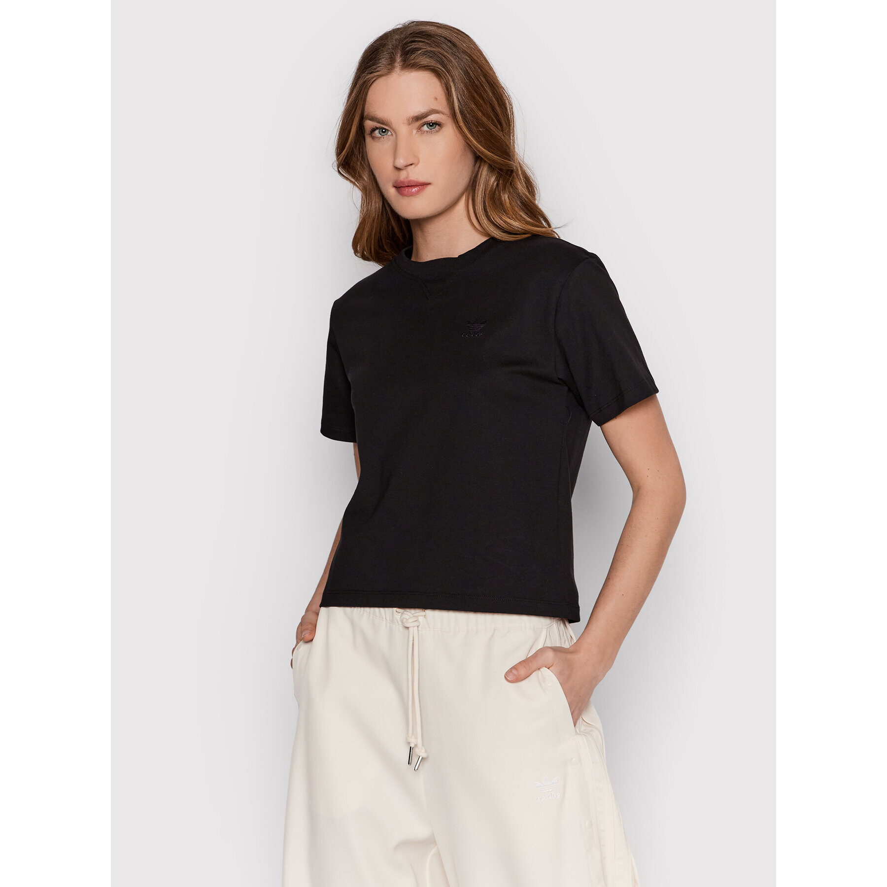 adidas Тишърт Playera HE6892 Черен Regular Fit - Pepit.bg