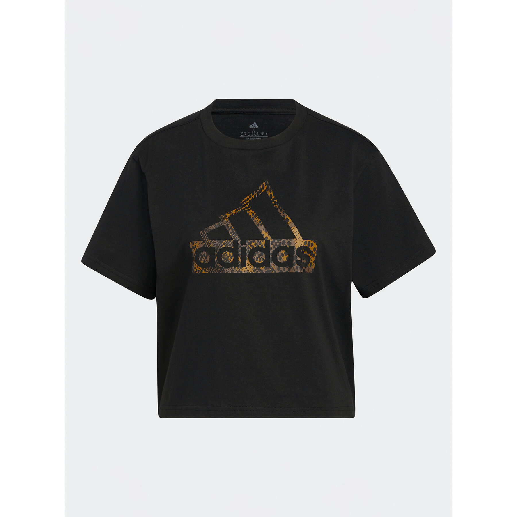 adidas Тишърт Reptile Badge of Sport Graphic T-Shirt HR5317 Черен Regular Fit - Pepit.bg