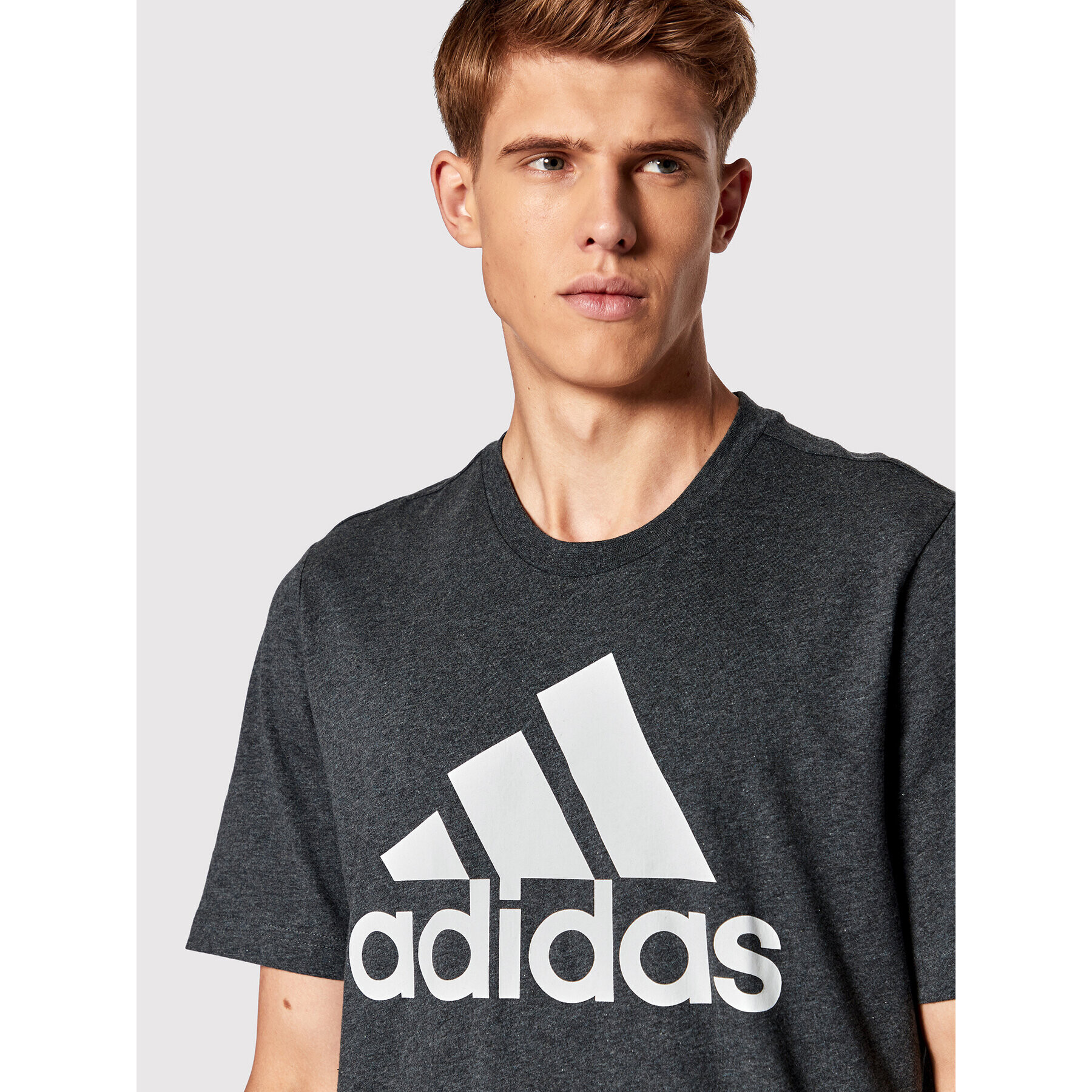 adidas Тишърт Sportswear HL2248 Сив Regular Fit - Pepit.bg