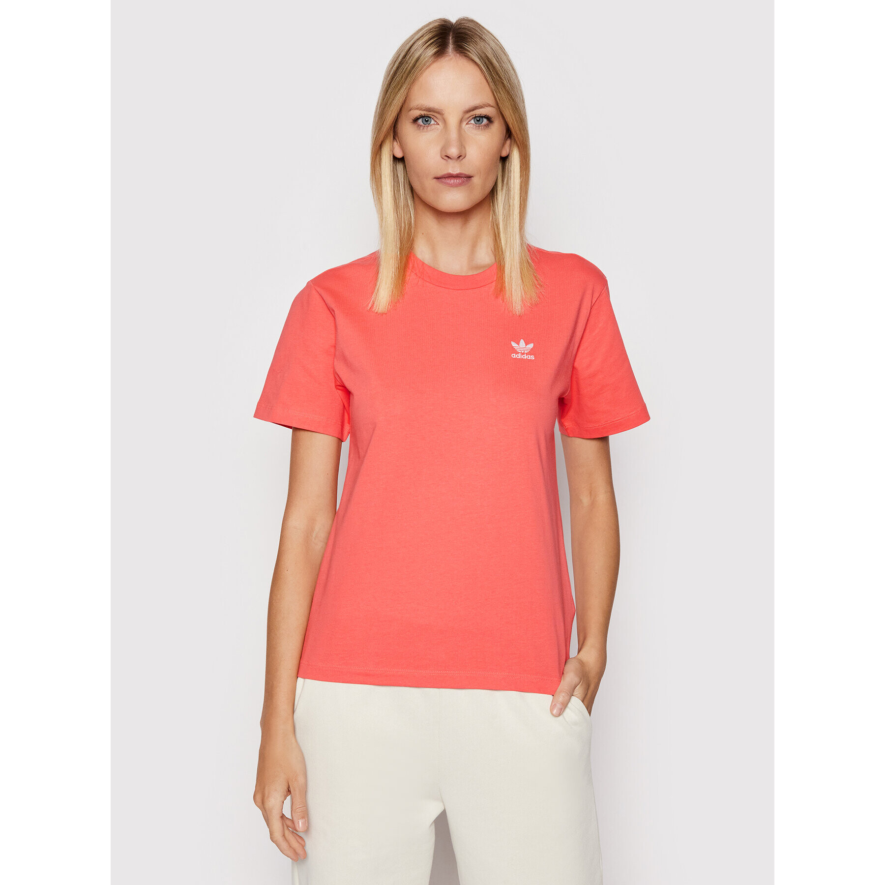 adidas Тишърт Sunflower Graphic HC4596 Оранжев Regular Fit - Pepit.bg
