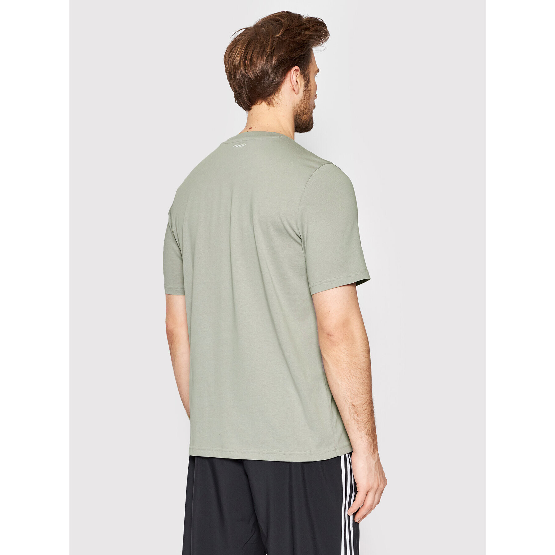 adidas Performance Тишърт Sustainable Bagde HE4845 Сив Regular Fit - Pepit.bg