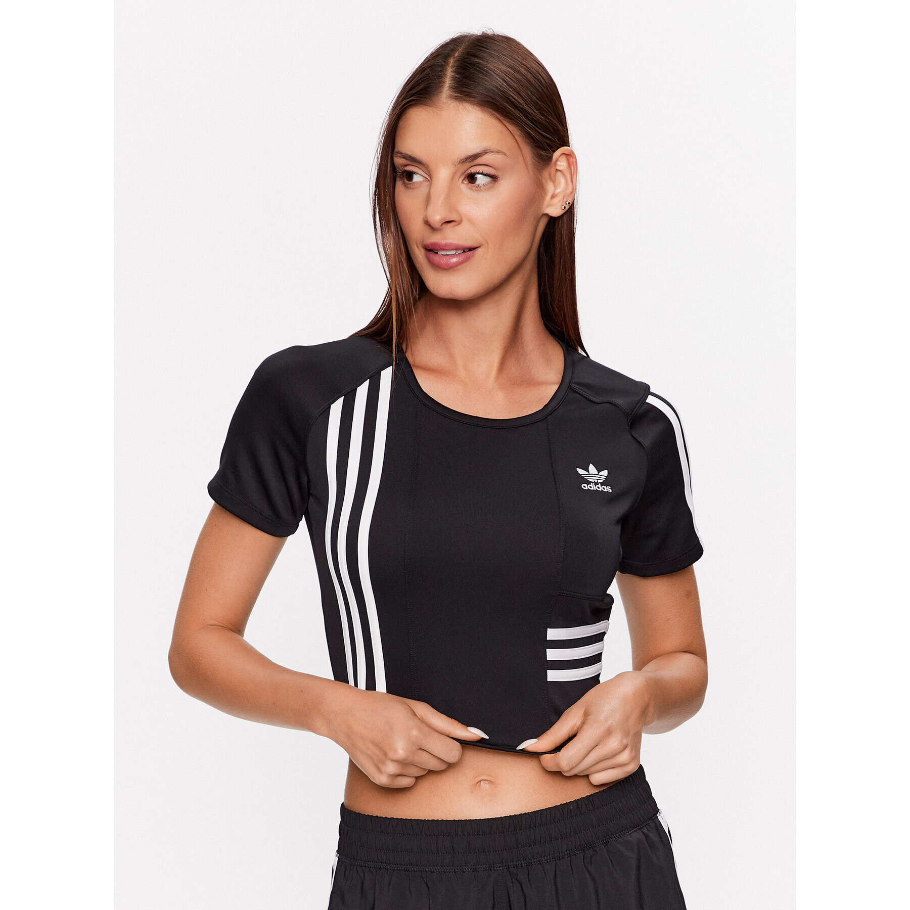 adidas Тишърт T-Shirt IC2379 Черен - Pepit.bg