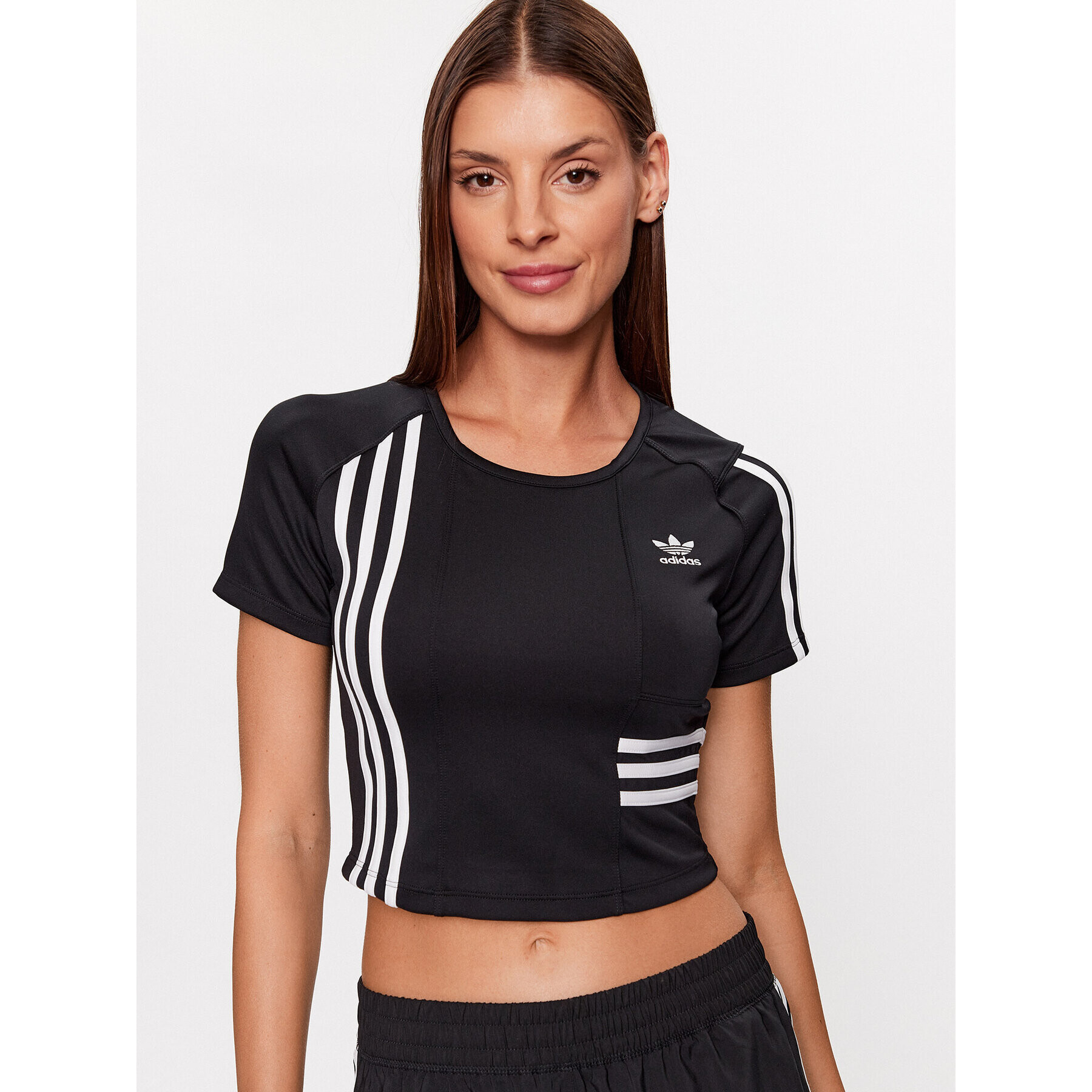 adidas Тишърт T-Shirt IC2379 Черен - Pepit.bg