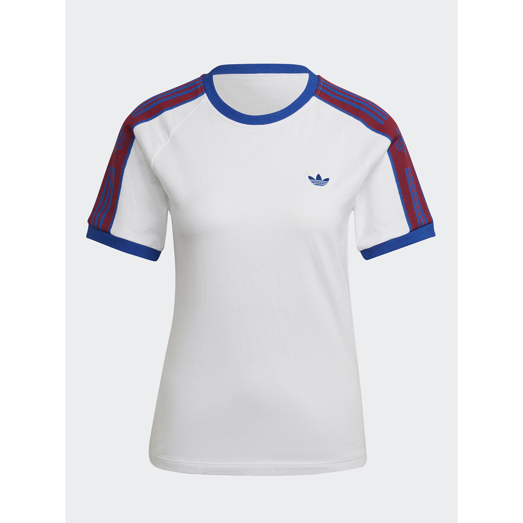 adidas Тишърт Tape HL9172 Бял Regular Fit - Pepit.bg