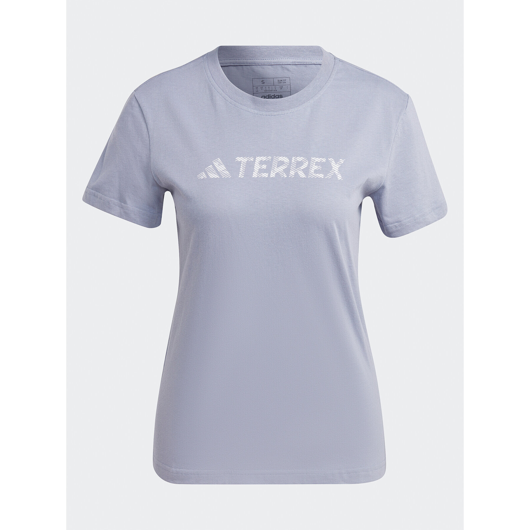 adidas Тишърт Terrex Classic Logo T-Shirt HY4049 Виолетов Regular Fit - Pepit.bg