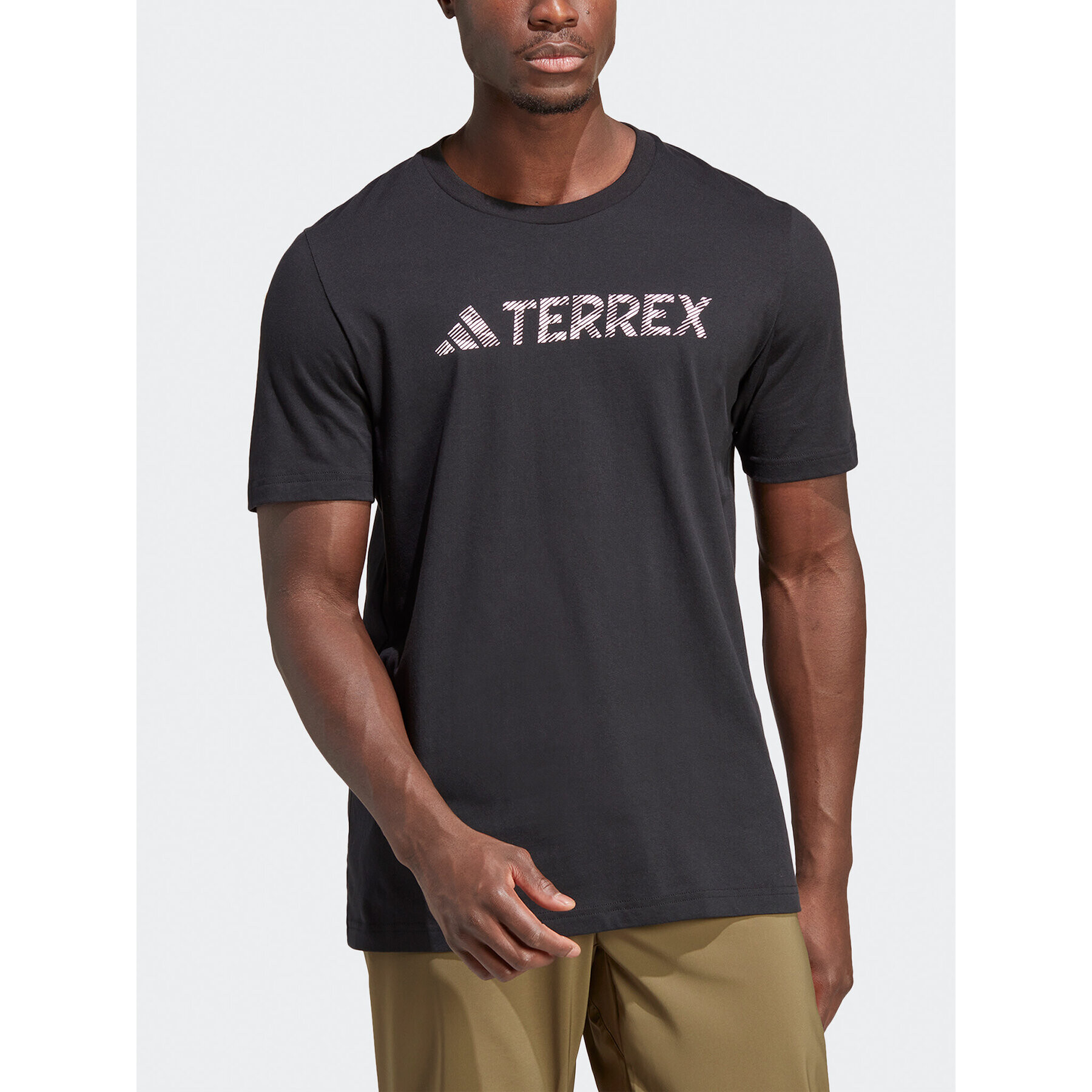 adidas Тишърт Terrex Classic Logo T-Shirt HZ1399 Черен Regular Fit - Pepit.bg