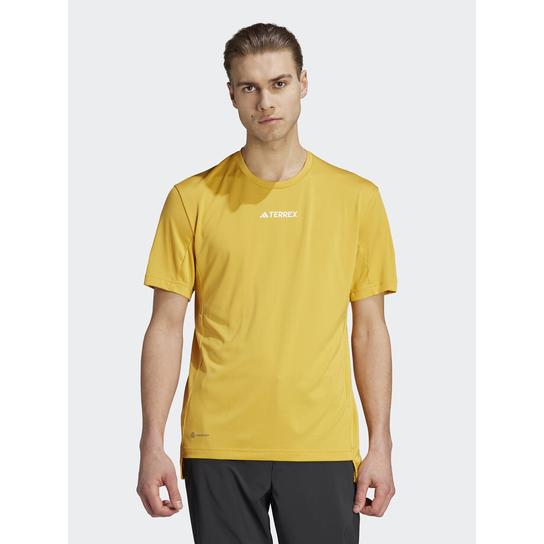 adidas Тишърт Terrex Multi T-Shirt HZ6238 Жълт Regular Fit - Pepit.bg