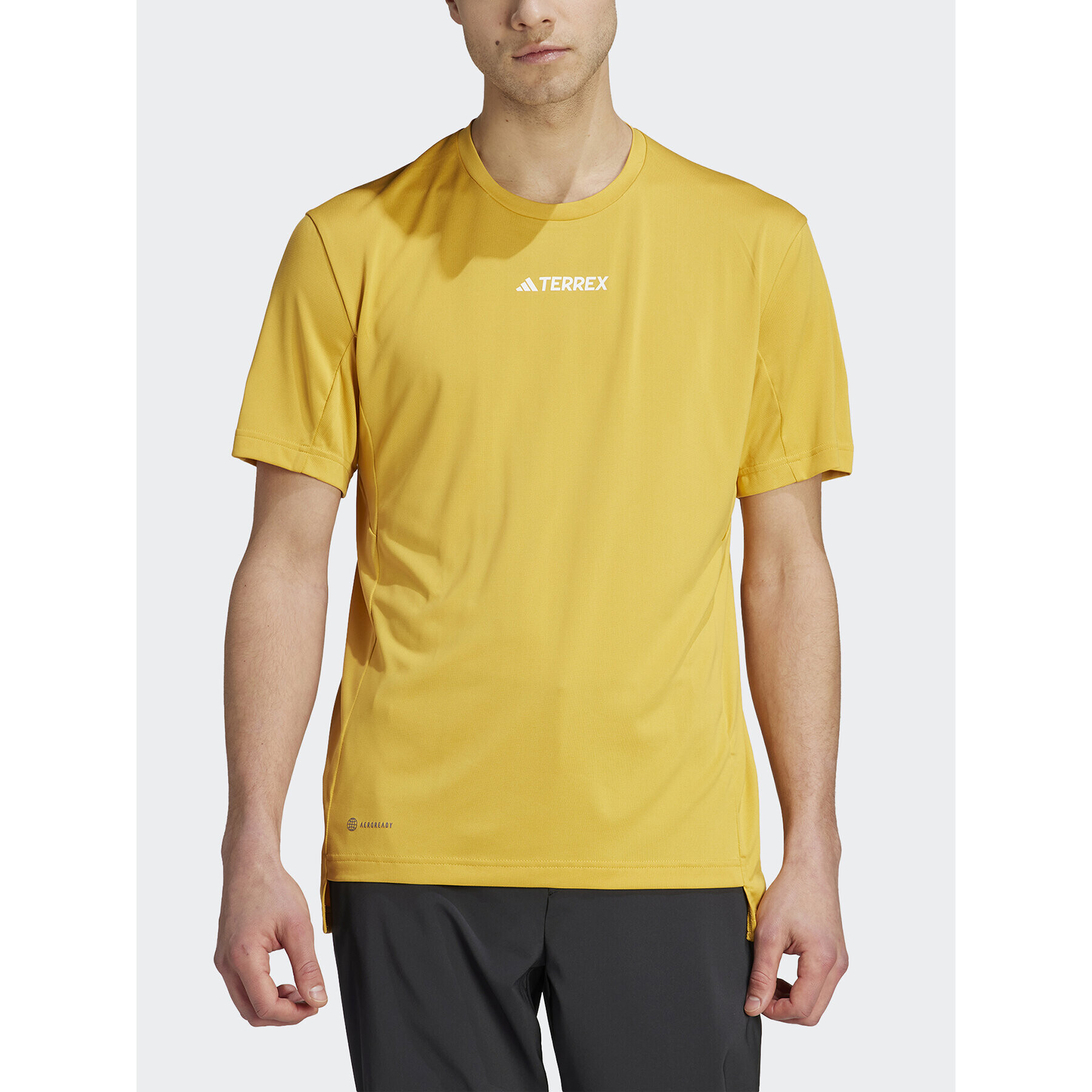adidas Тишърт Terrex Multi T-Shirt HZ6238 Жълт Regular Fit - Pepit.bg