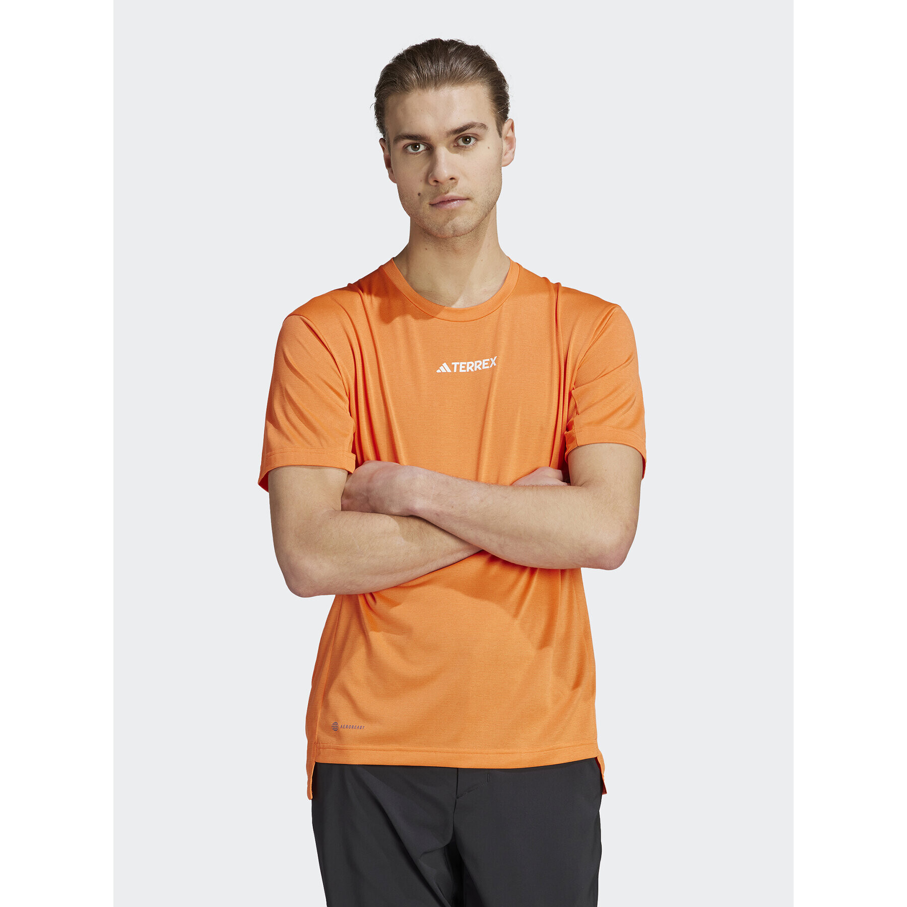 adidas Тишърт Terrex Multi T-Shirt HZ6259 Оранжев Regular Fit - Pepit.bg