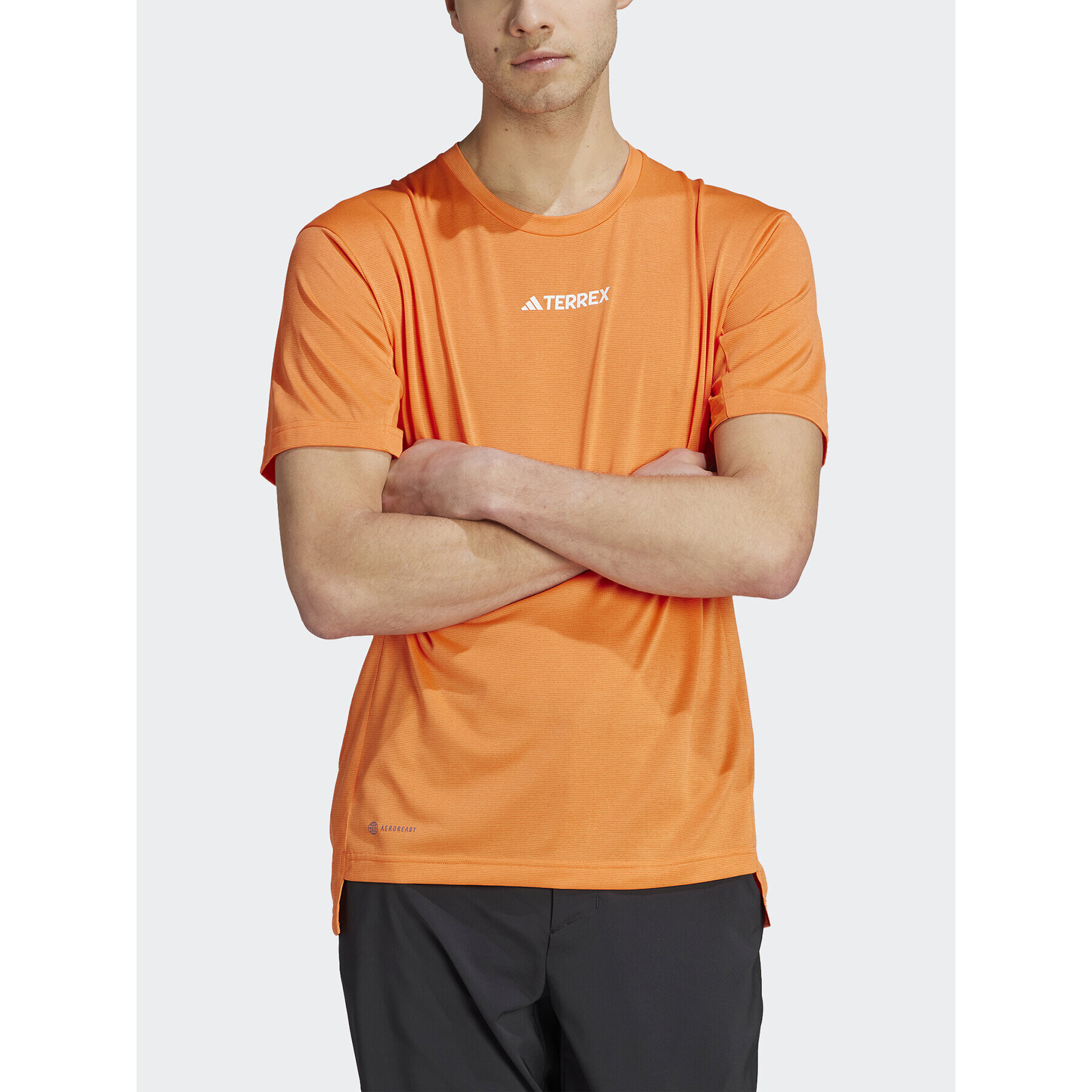 adidas Тишърт Terrex Multi T-Shirt HZ6259 Оранжев Regular Fit - Pepit.bg