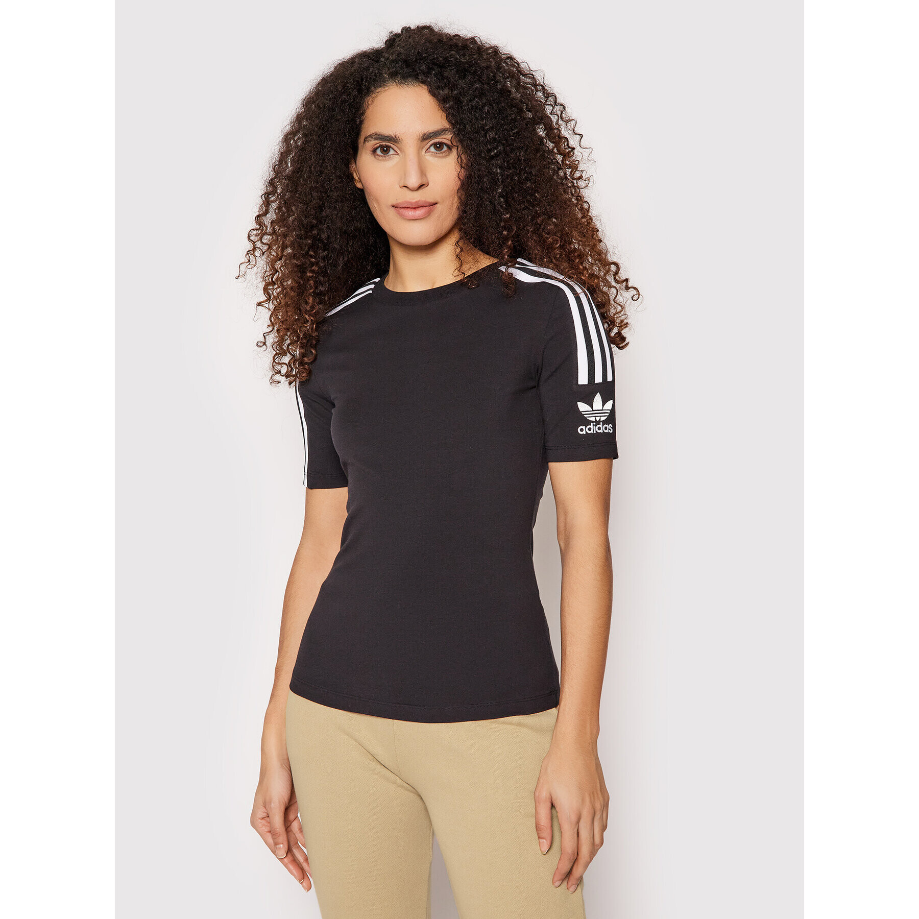 adidas Тишърт Tight Tee FM2592 Черен Slim Fit - Pepit.bg