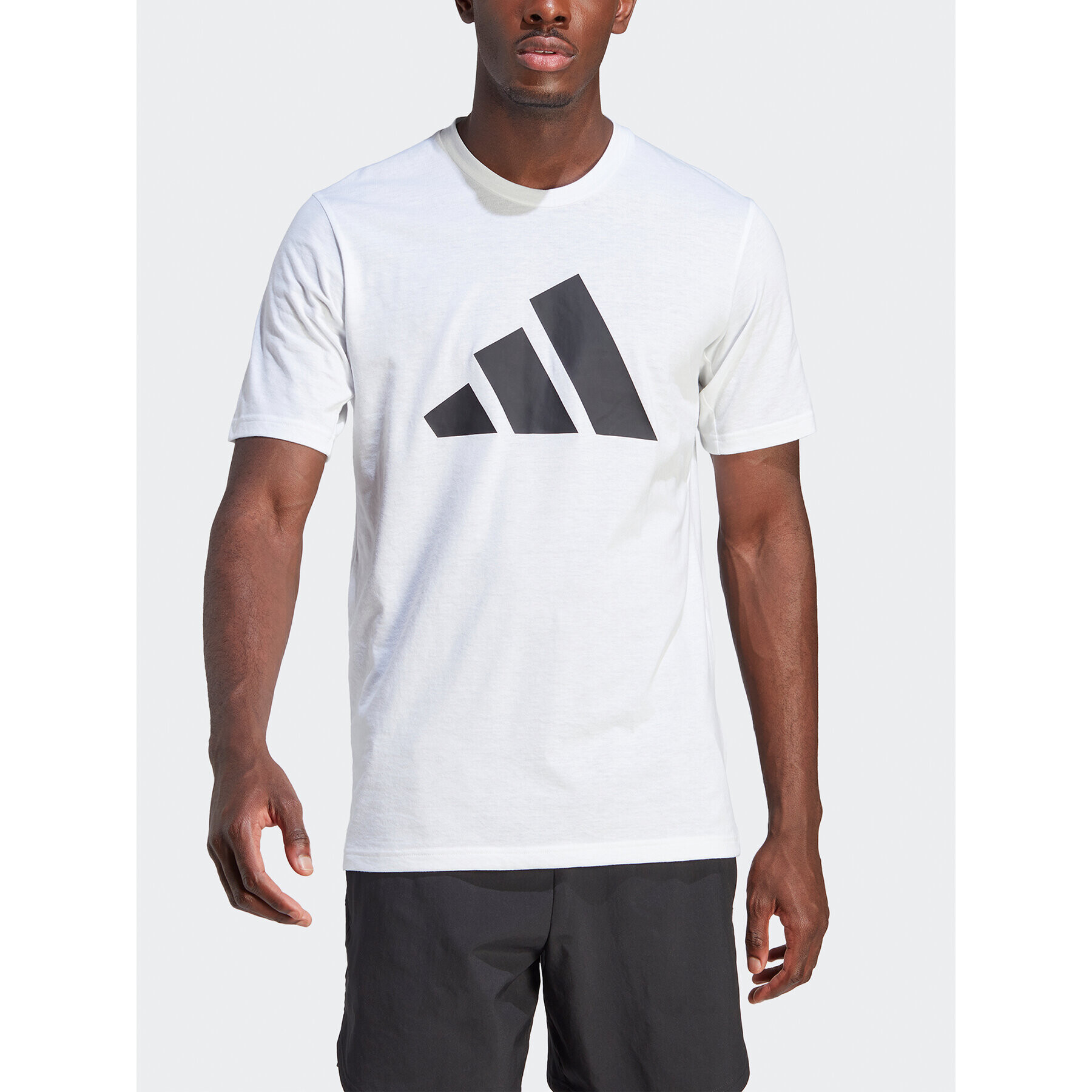 adidas Тишърт Train Essentials Feelready Logo Training IM4373 Бял Regular Fit - Pepit.bg