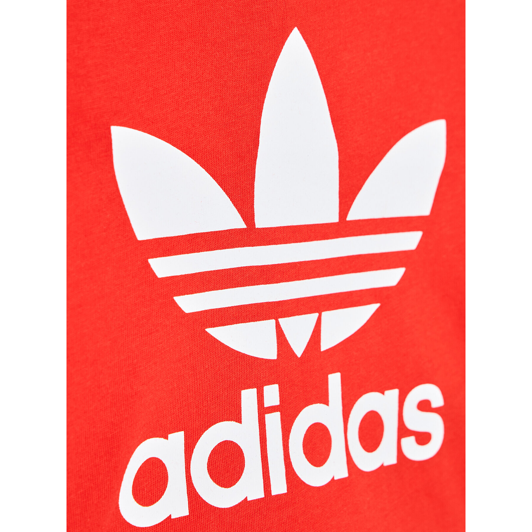 adidas Тишърт Trefoil H34605 Червен Regular Fit - Pepit.bg