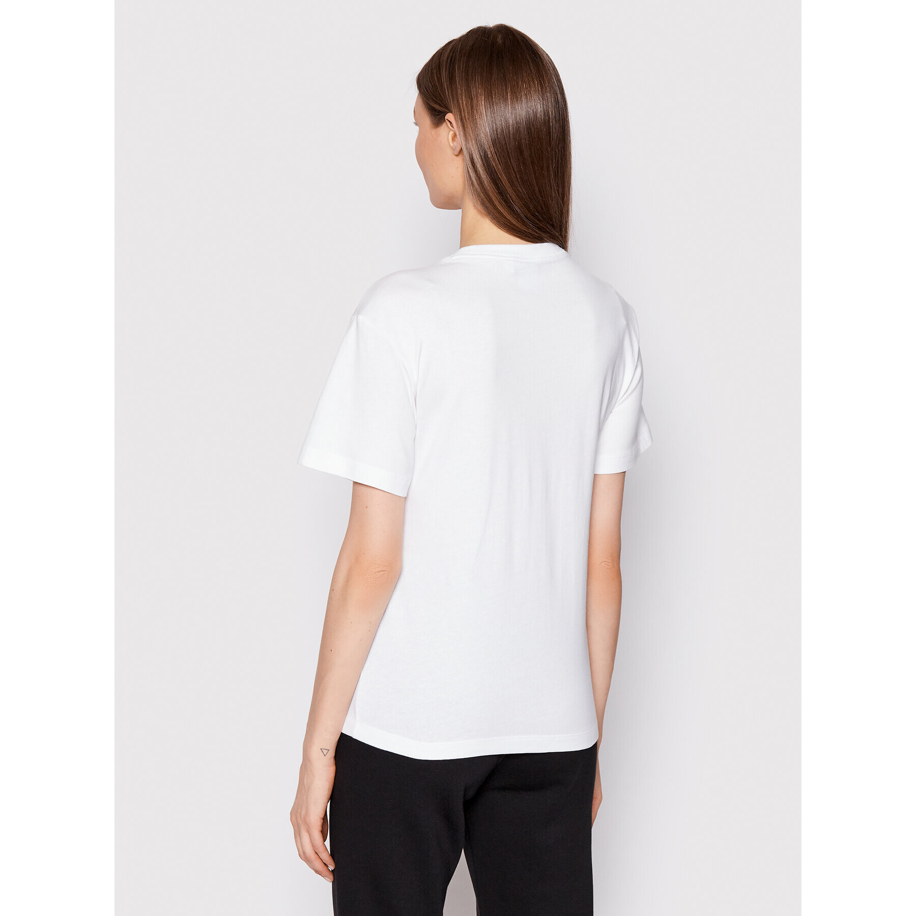 adidas Тишърт Trefoil HB9436 Бял Regular Fit - Pepit.bg