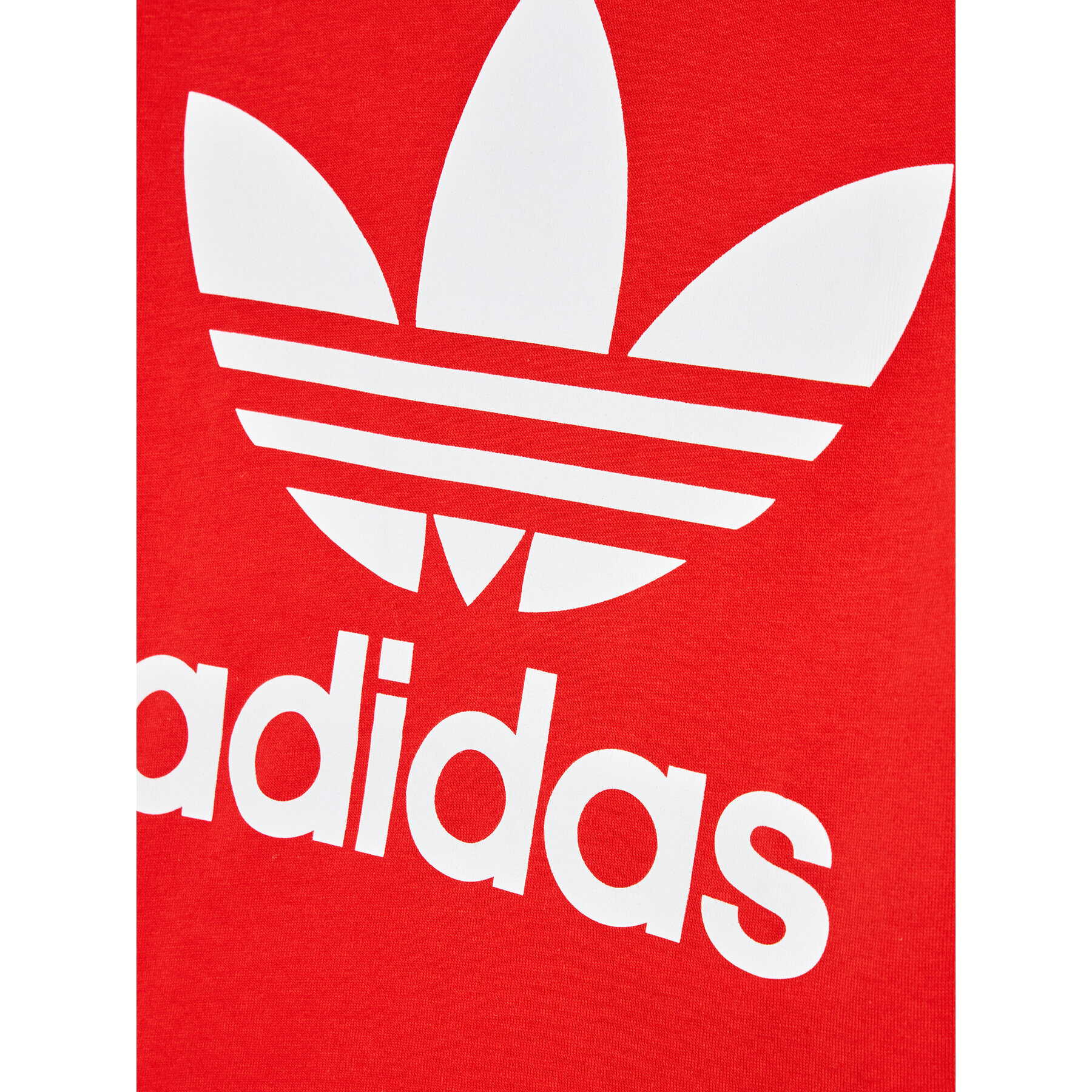 adidas Тишърт Trefoil HC1970 Червен Regular Fit - Pepit.bg