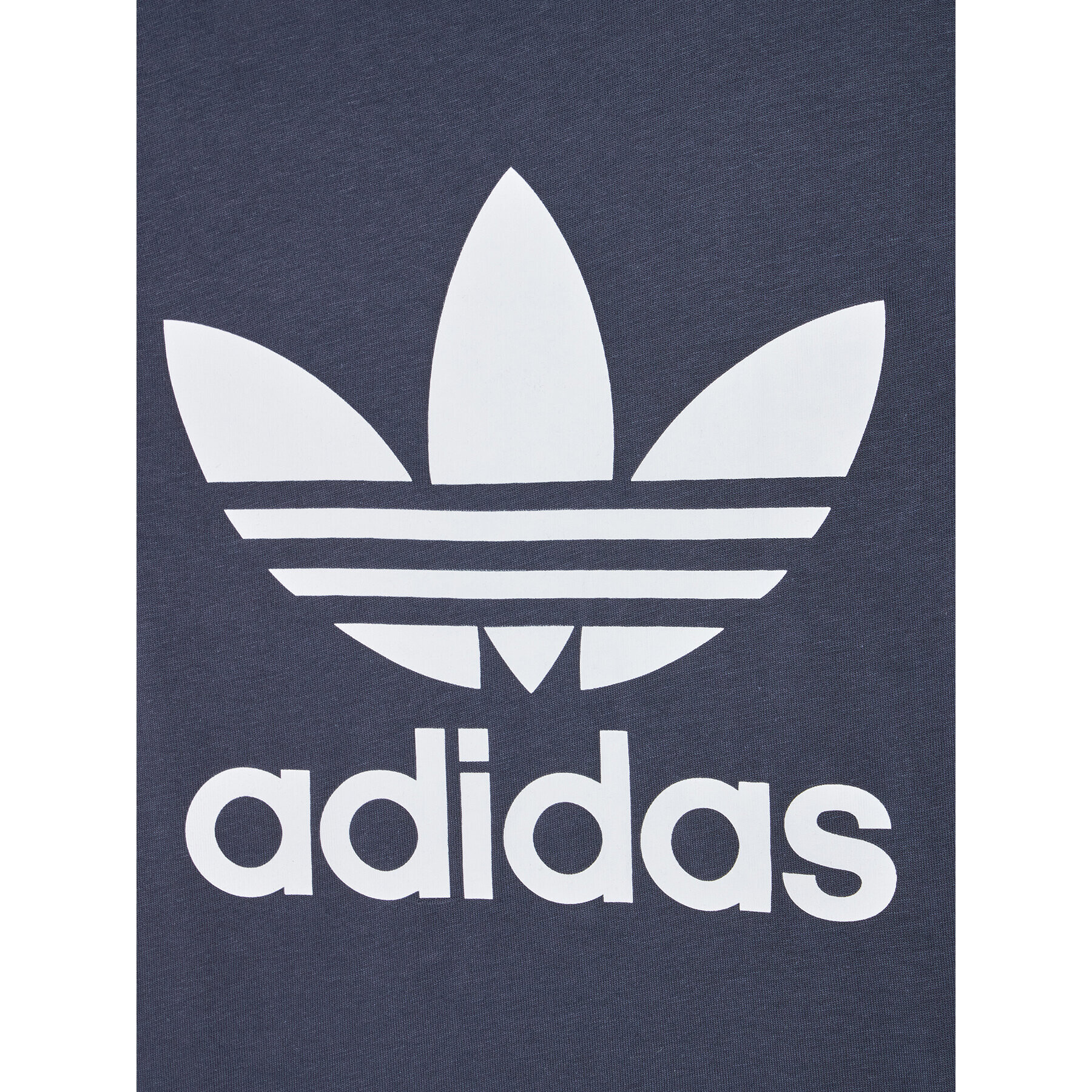 adidas Тишърт Trefoil HC9601 Тъмносин Regular Fit - Pepit.bg