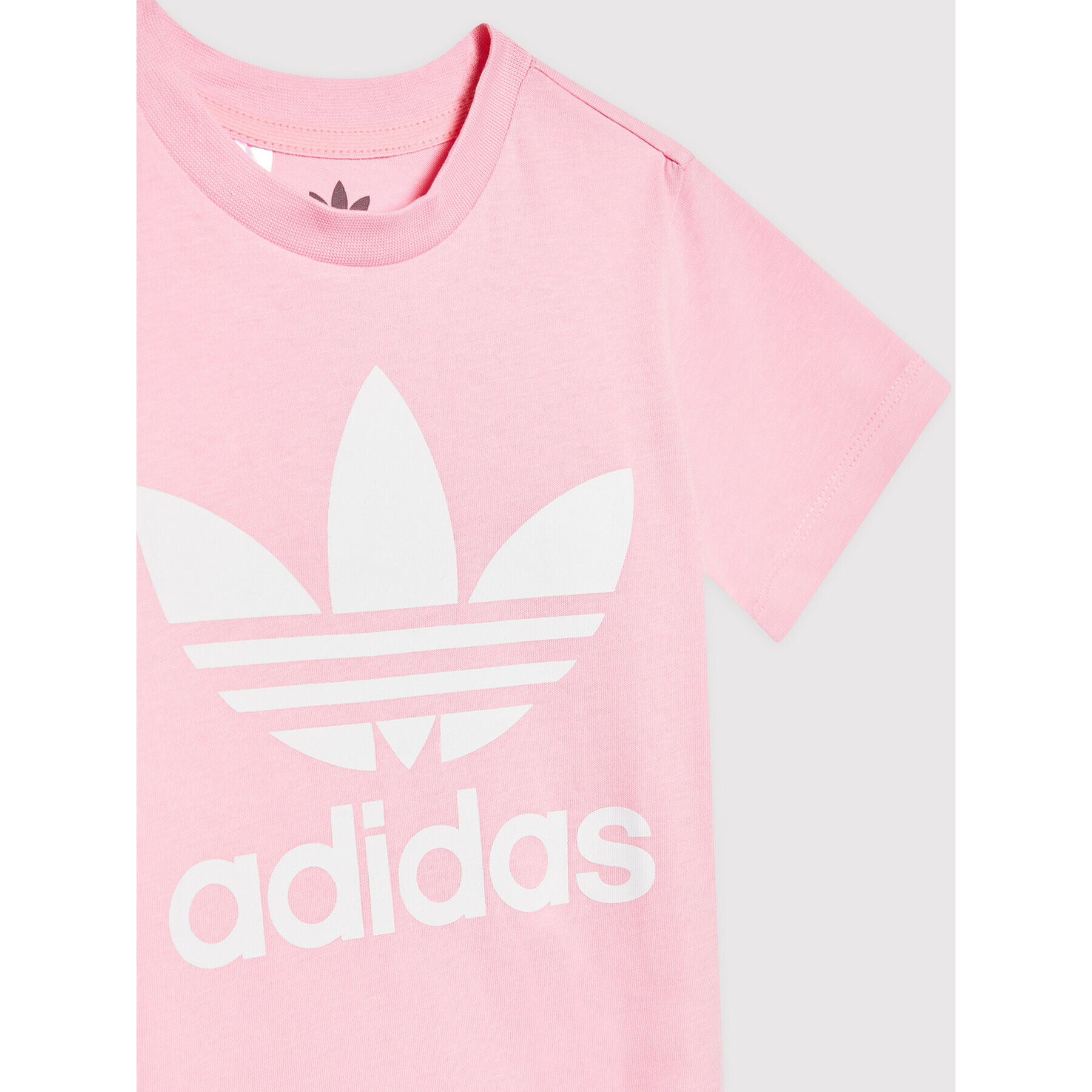 adidas Тишърт Trefoil HE2188 Розов Regular Fit - Pepit.bg