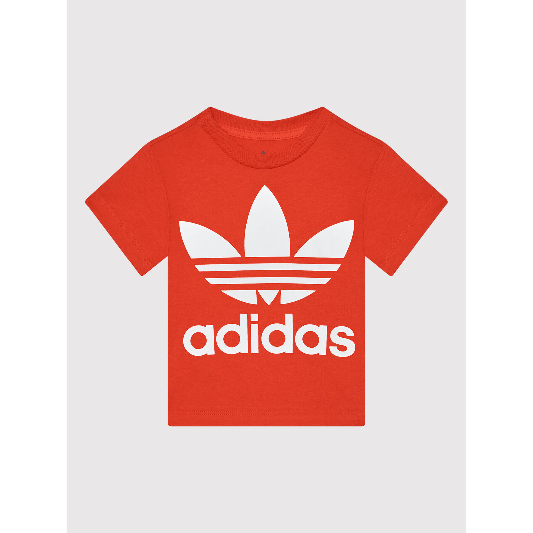 adidas Тишърт Trefoil HE2189 Червен Regular Fit - Pepit.bg