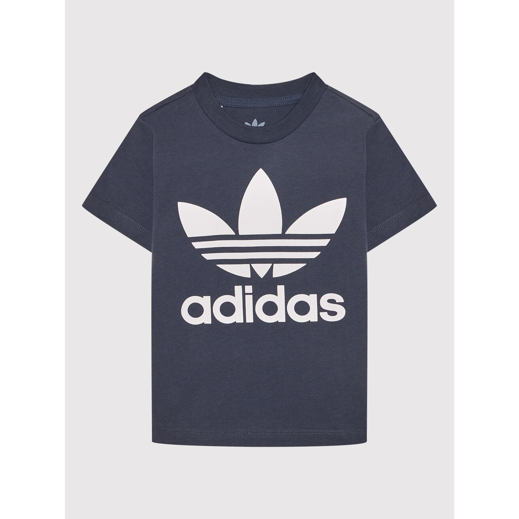 adidas Тишърт Trefoil HE2190 Тъмносин Regular Fit - Pepit.bg