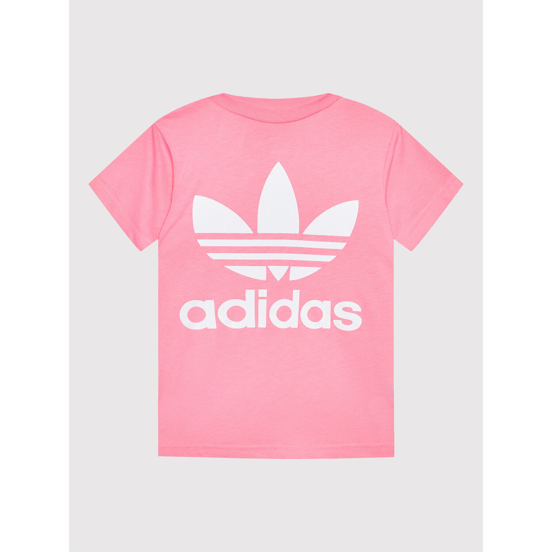 adidas Тишърт Trefoil HK0259 Розов Regular Fit - Pepit.bg