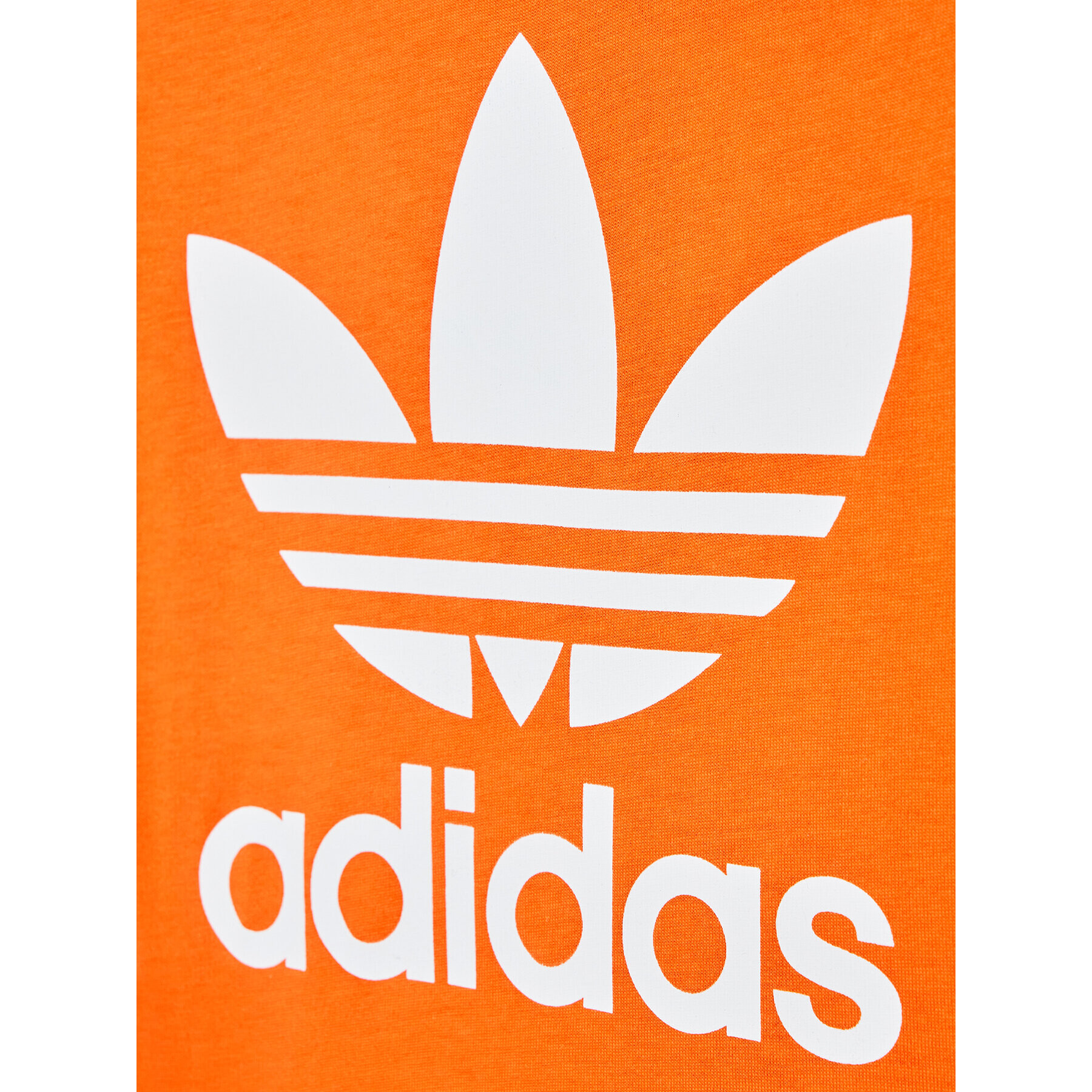 adidas Тишърт Trefoil HK7514 Оранжев Regular Fit - Pepit.bg