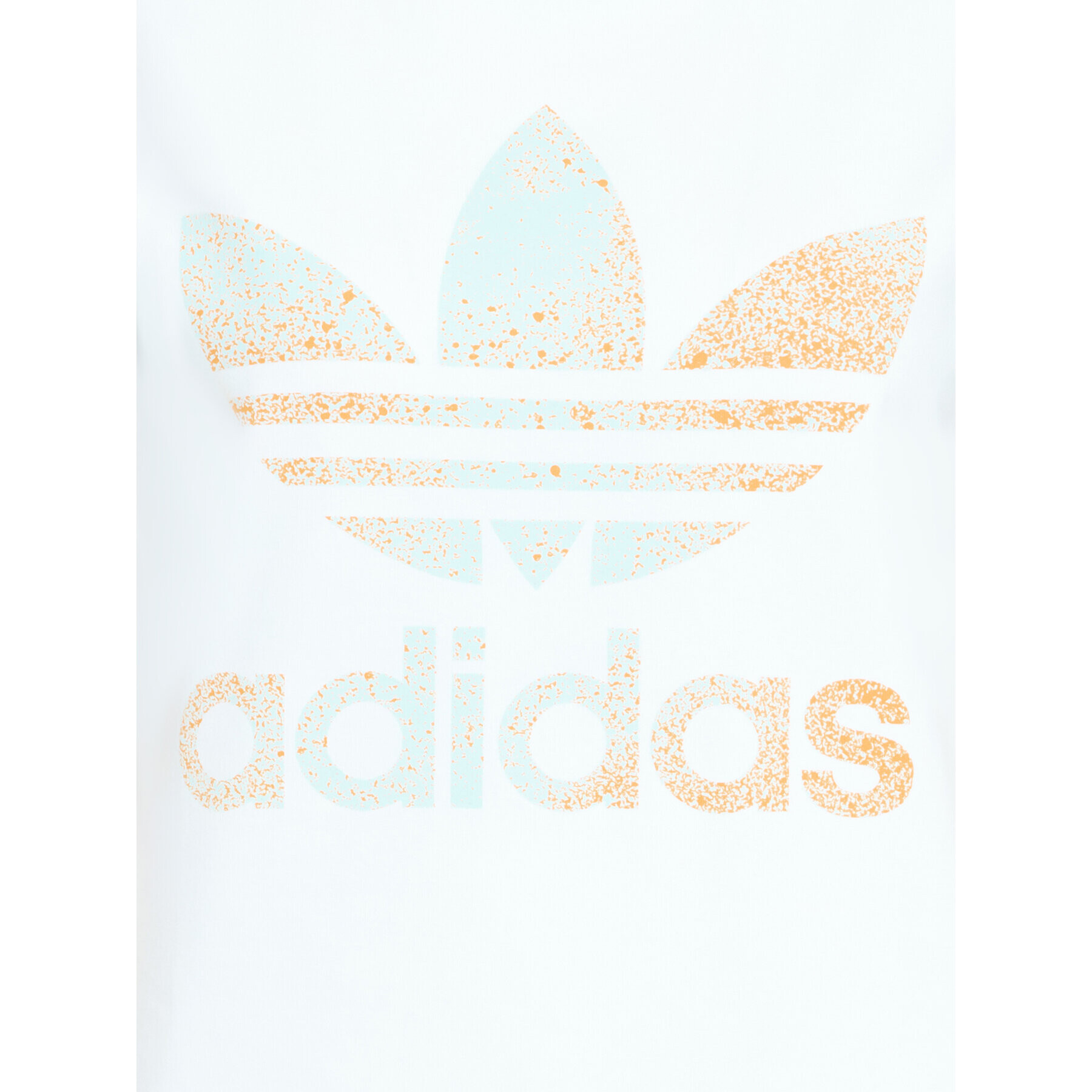 adidas Тишърт Trefoil HL6605 Бял Regular Fit - Pepit.bg