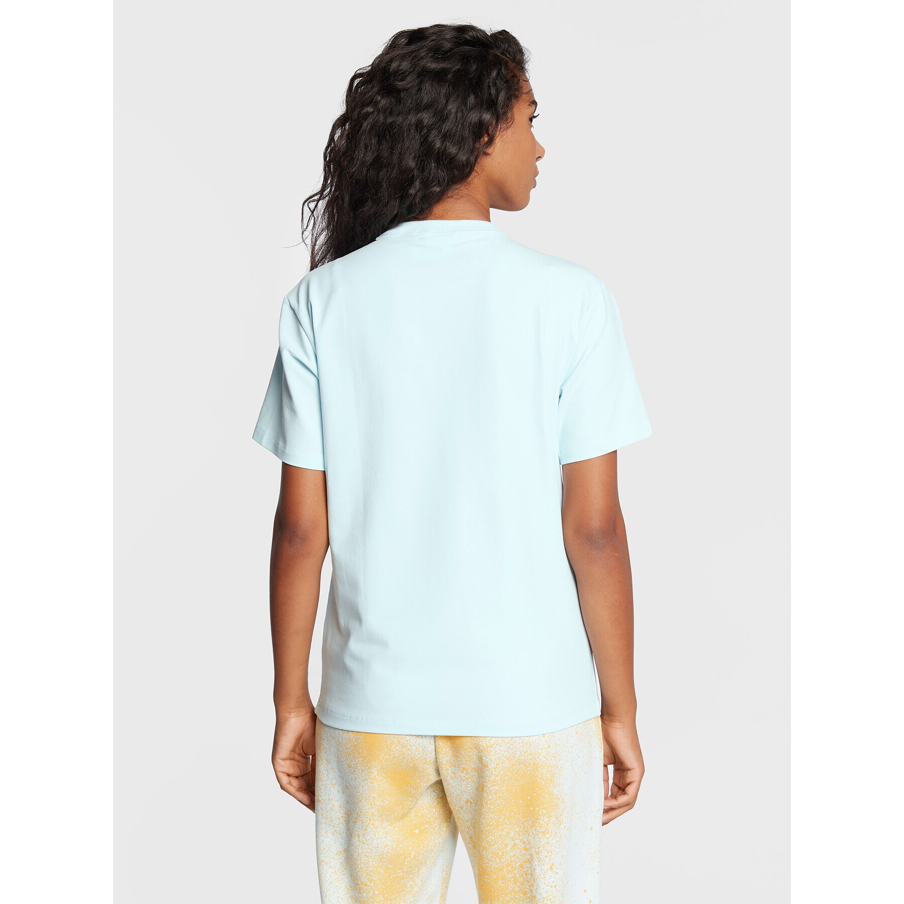 adidas Тишърт Trefoil HL6606 Син Regular Fit - Pepit.bg