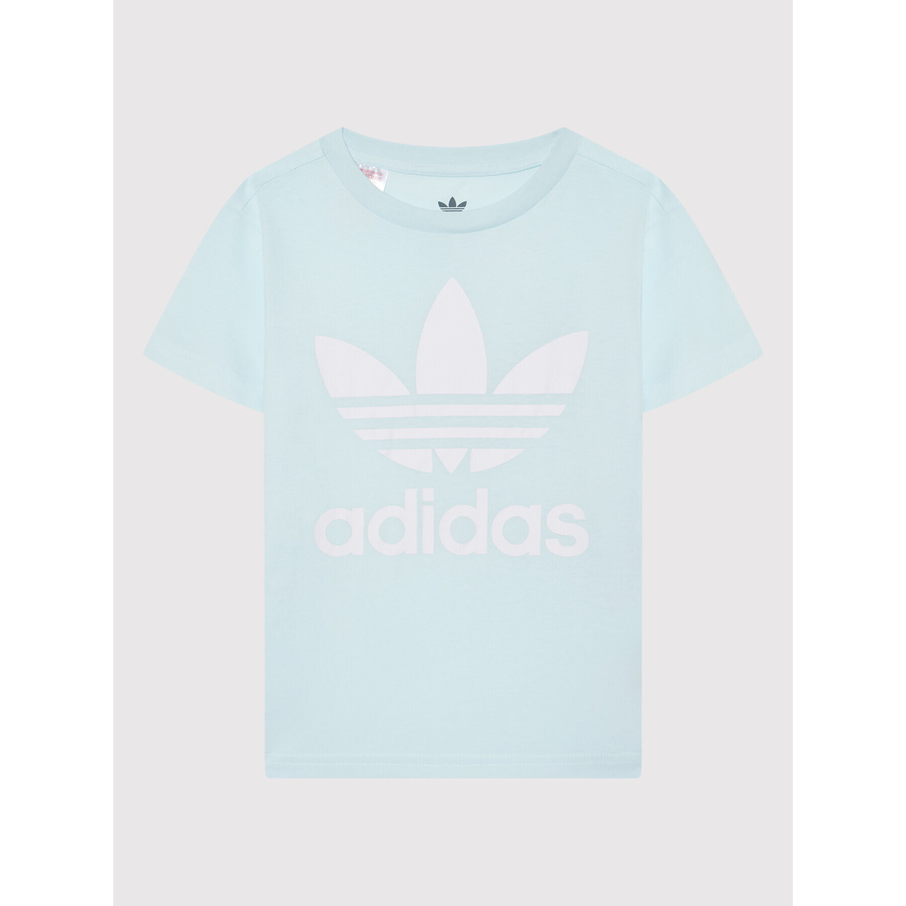 adidas Тишърт Trefoil HS8863 Син Regular Fit - Pepit.bg