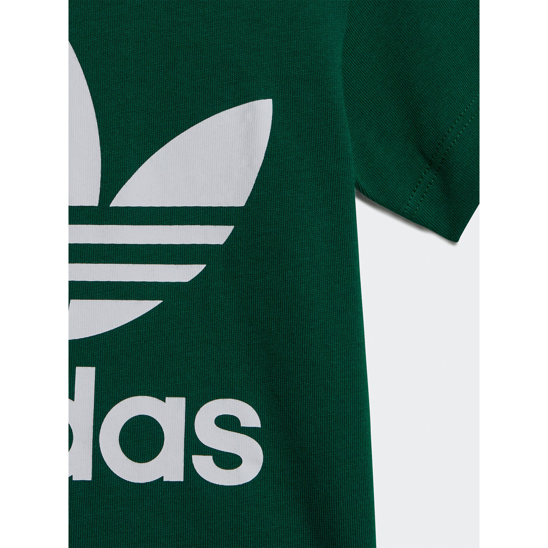 adidas Тишърт Trefoil IC6114 Зелен Regular Fit - Pepit.bg