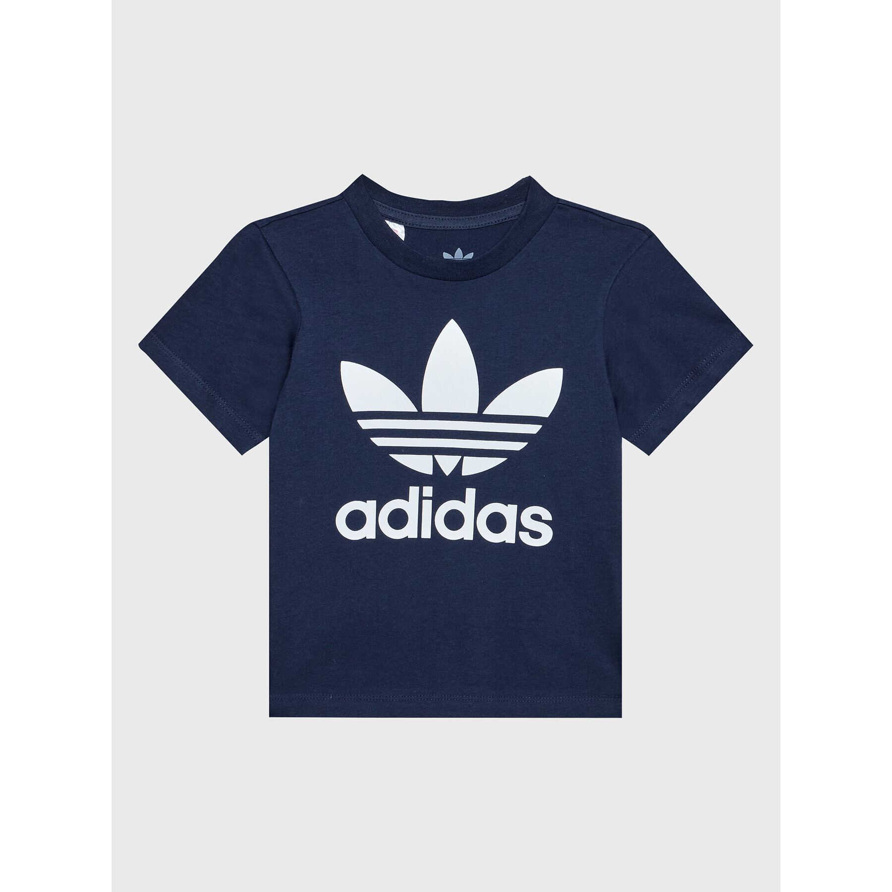 adidas Тишърт Trefoil Tee HK7503 Тъмносин Regular Fit - Pepit.bg