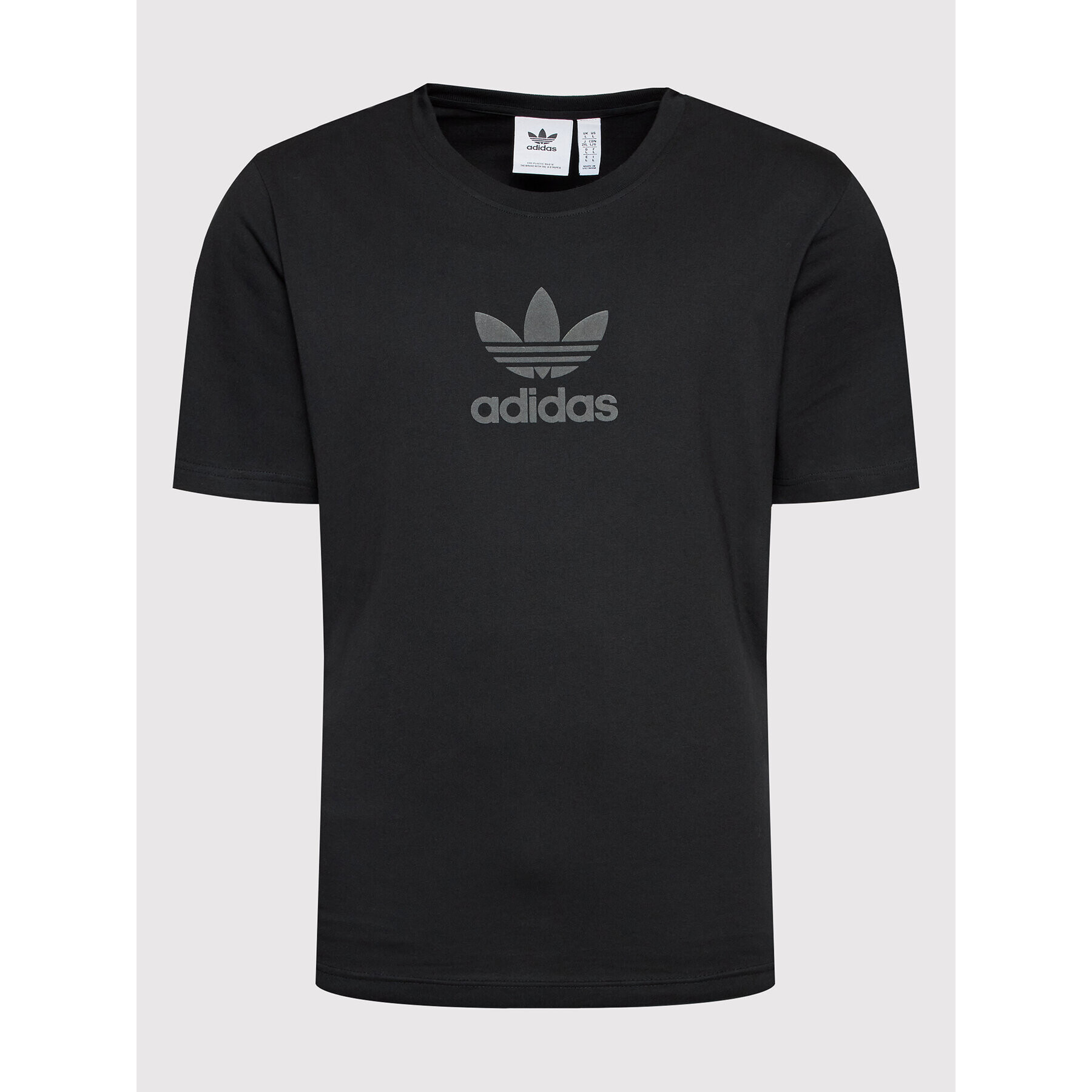 adidas Тишърт Treofil Series Street HS8893 Черен Regular Fit - Pepit.bg