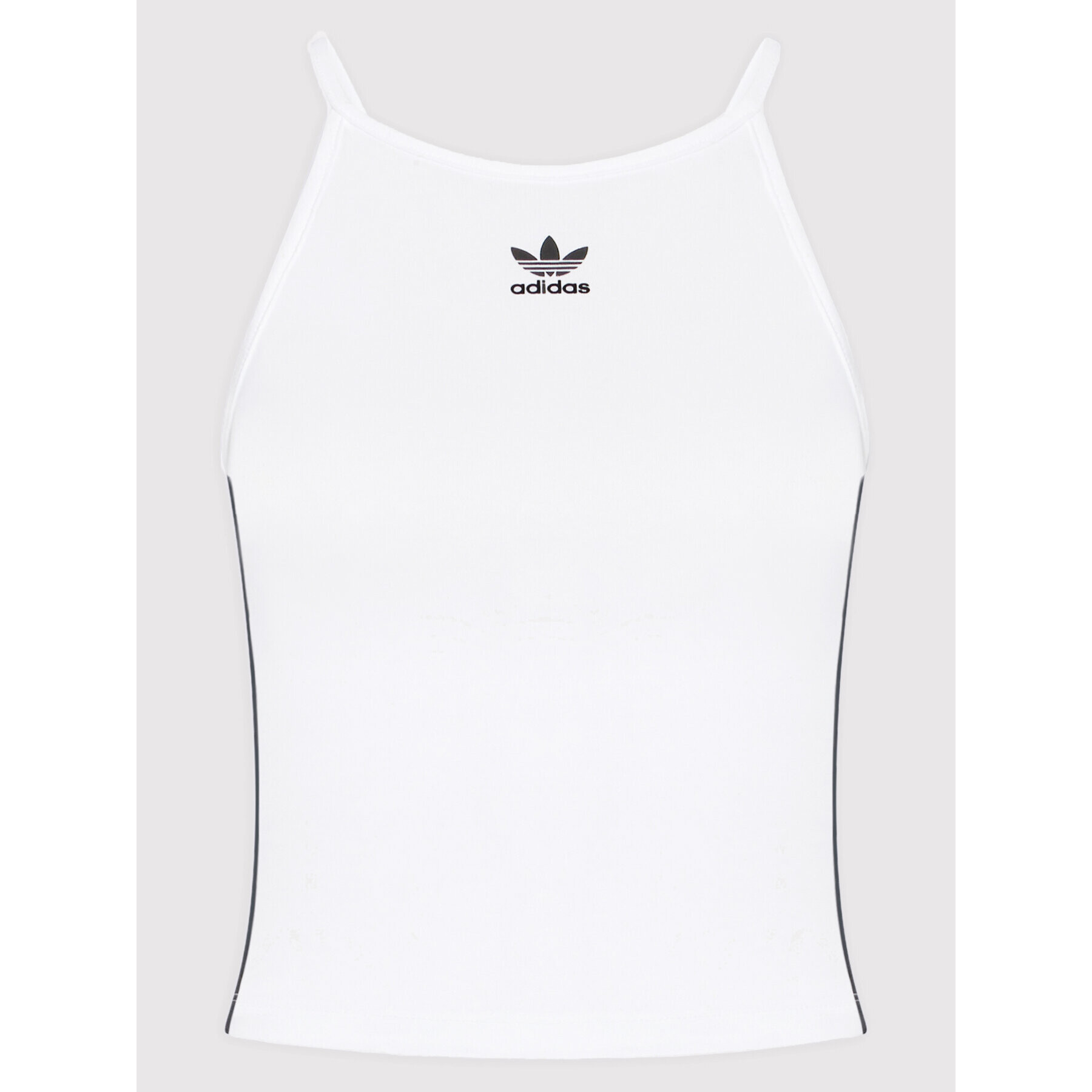 adidas топ adicolor Classics HC1977 Бял Slim Fit - Pepit.bg