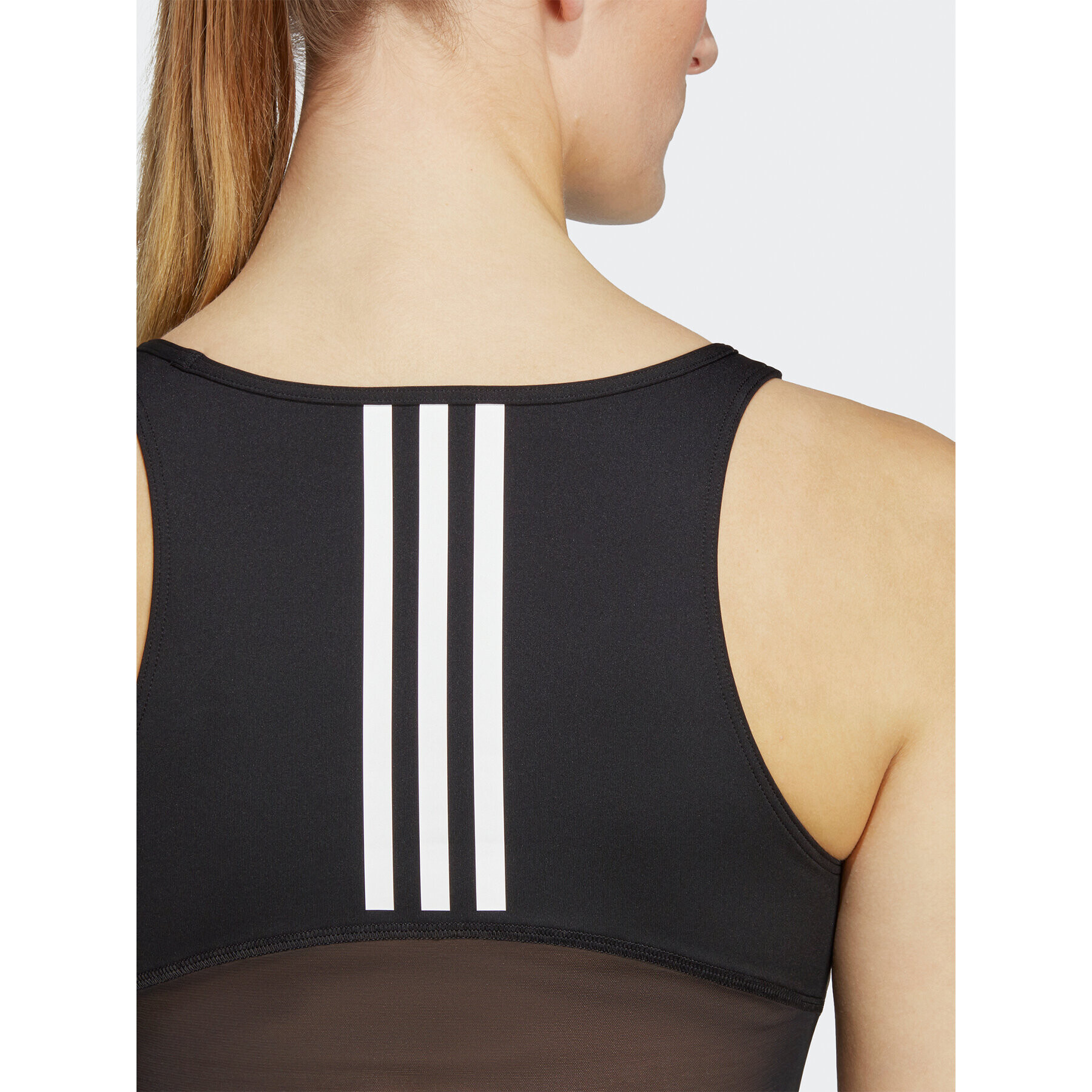 adidas топ AEROREADY Hyperglam Crop Tank Top IB2310 Черен - Pepit.bg