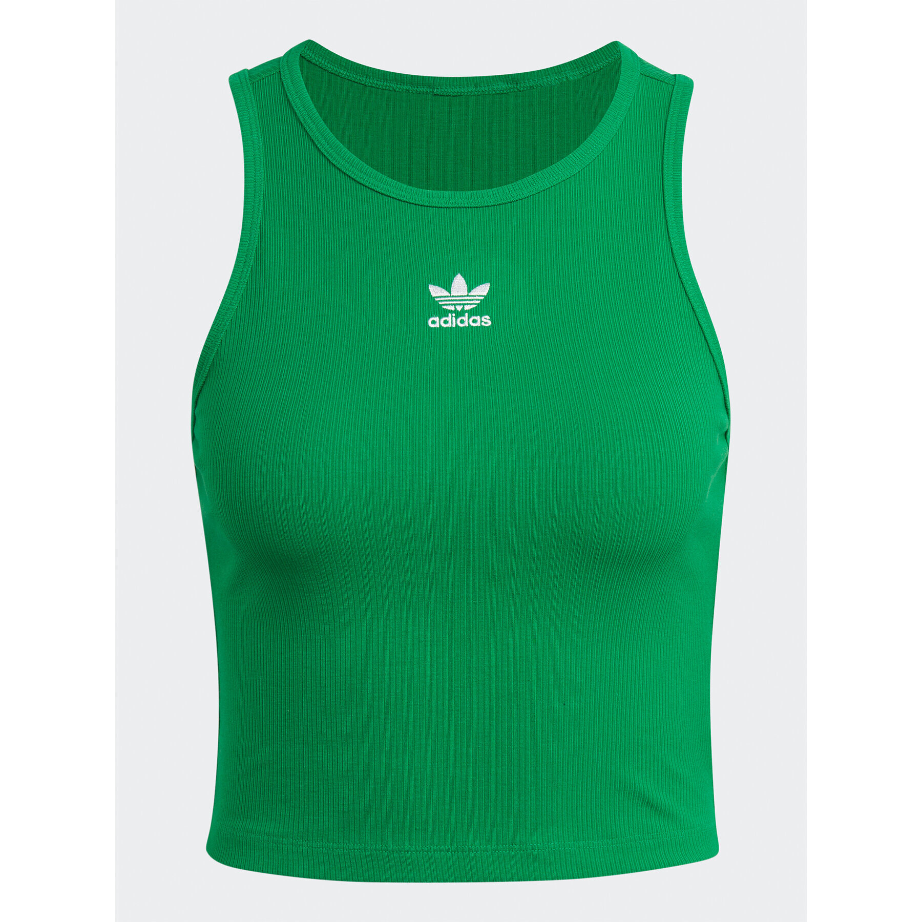 adidas топ Rib Tank Top IL9628 Зелен - Pepit.bg