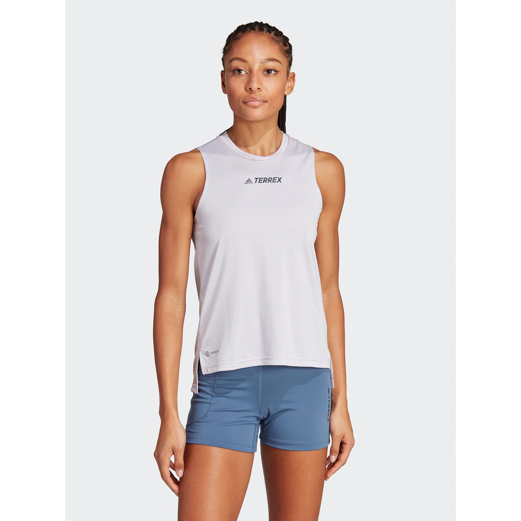 adidas топ Terrex Multi Tank Top HS9733 Виолетов Regular Fit - Pepit.bg