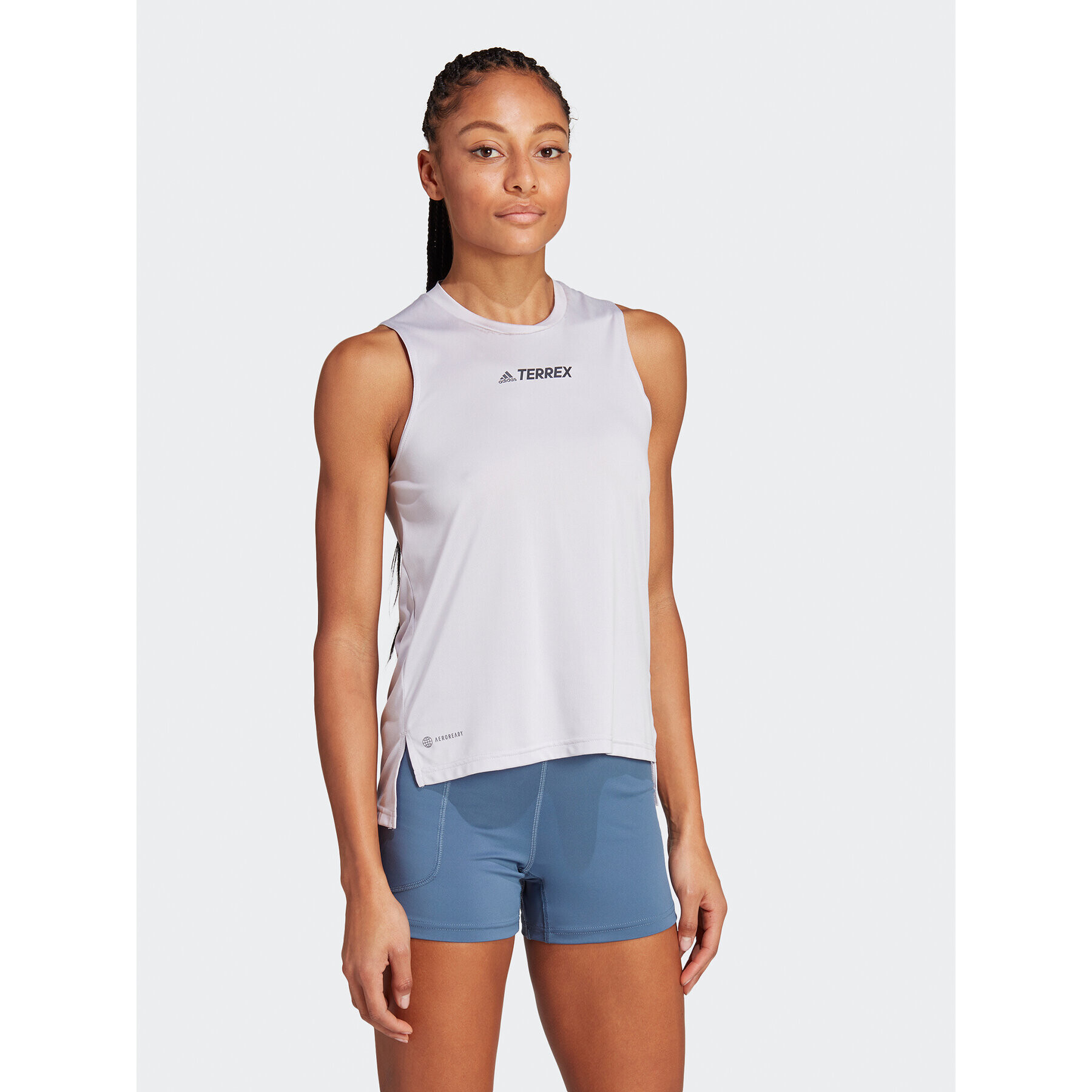 adidas топ Terrex Multi Tank Top HS9733 Виолетов Regular Fit - Pepit.bg