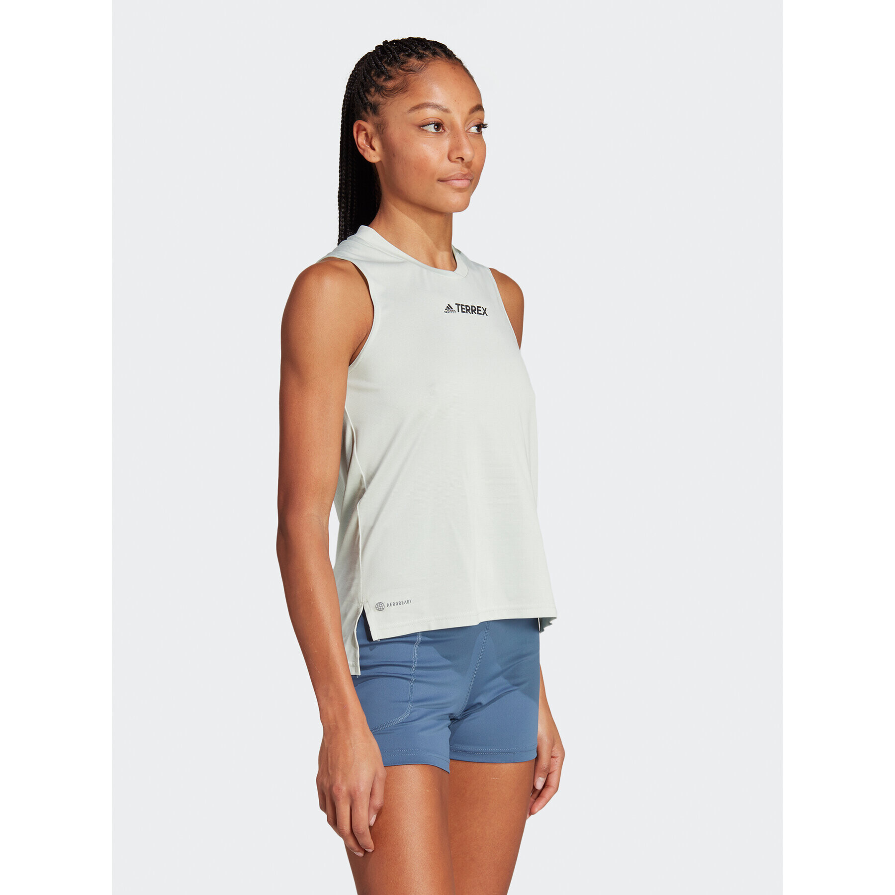 adidas топ Terrex Multi Tank Top HS9734 Зелен Regular Fit - Pepit.bg