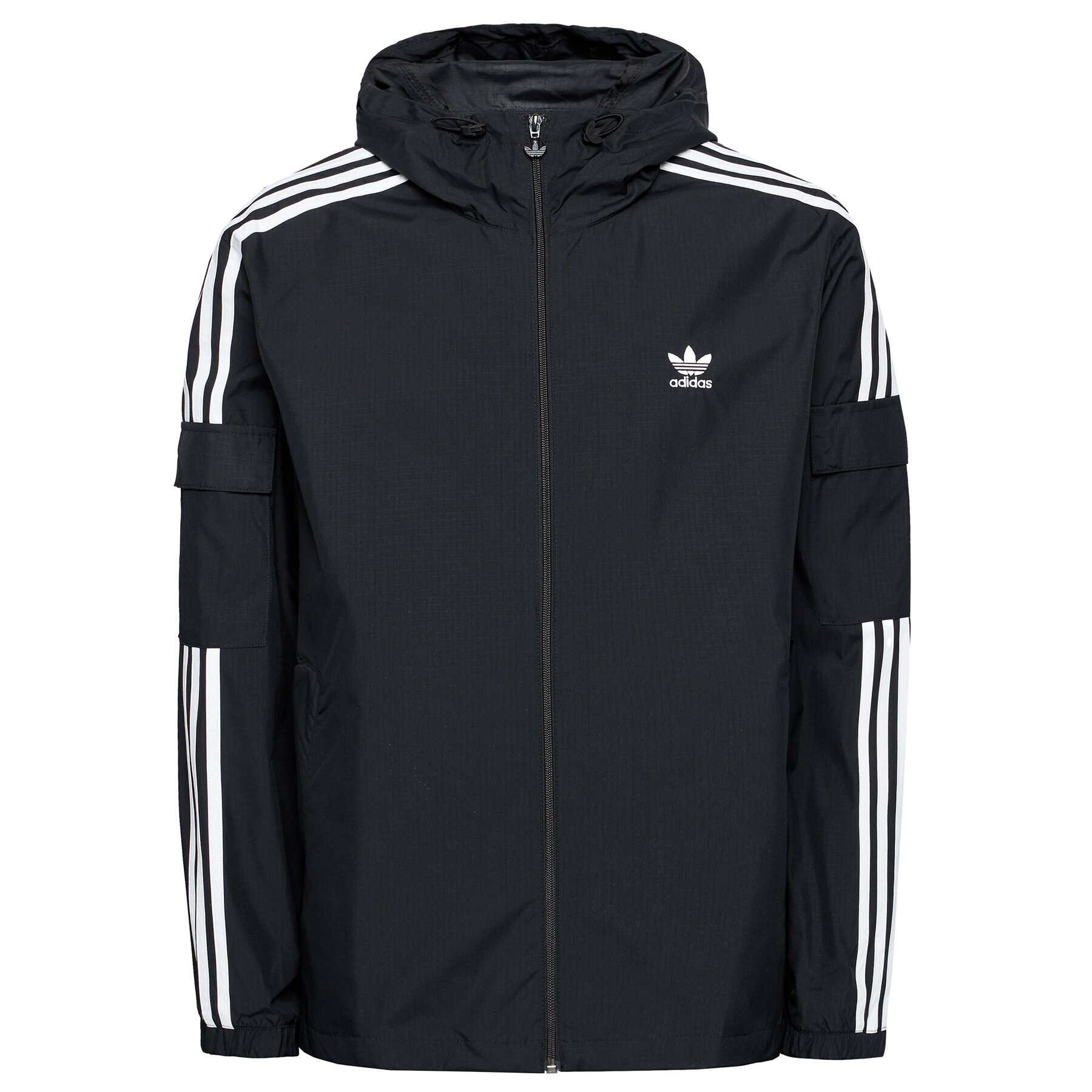 adidas Ветровка adicolor Classics 3-Stripes GN3475 Черен Regular Fit - Pepit.bg