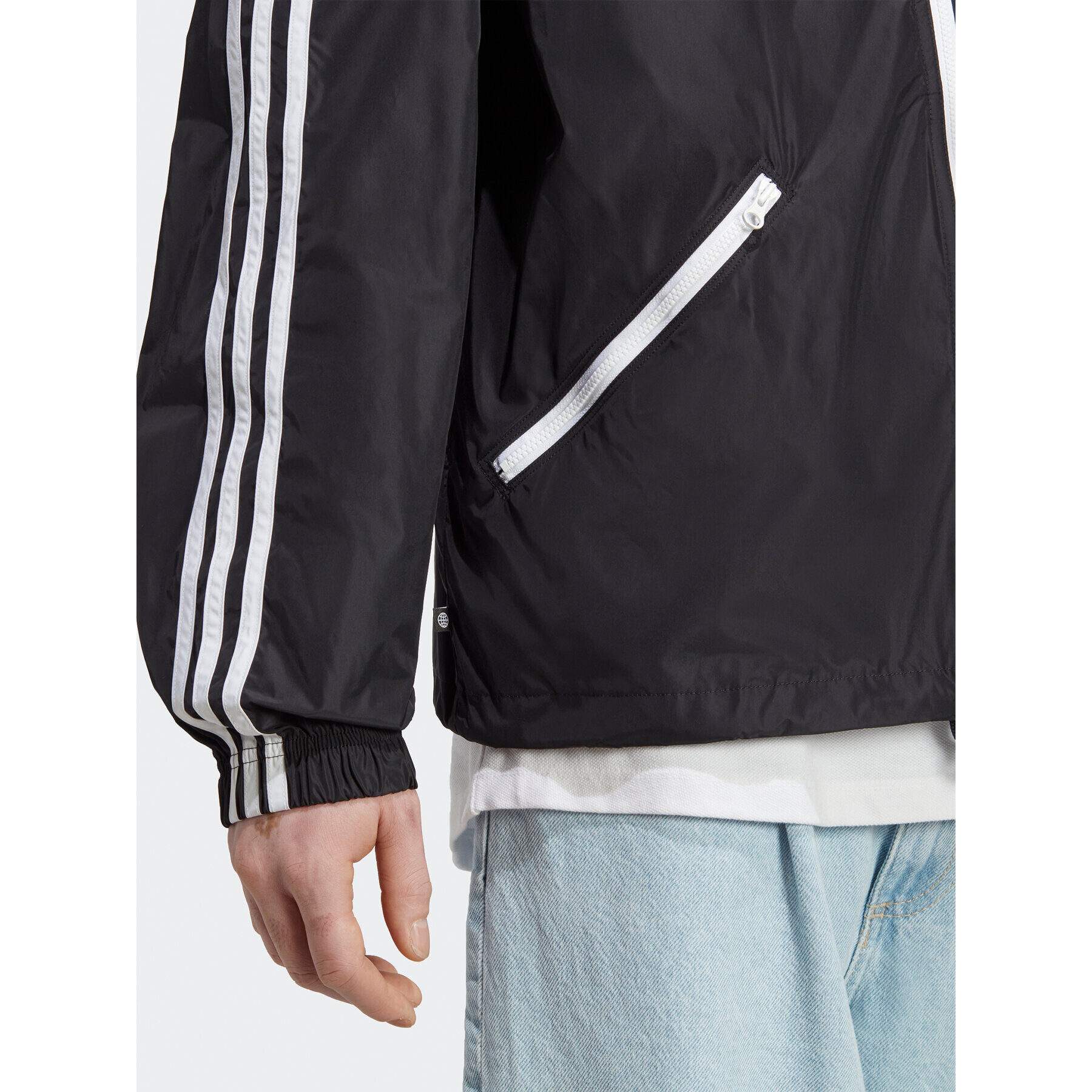 adidas Ветровка adicolor Classics HS2066 Черен Loose Fit - Pepit.bg
