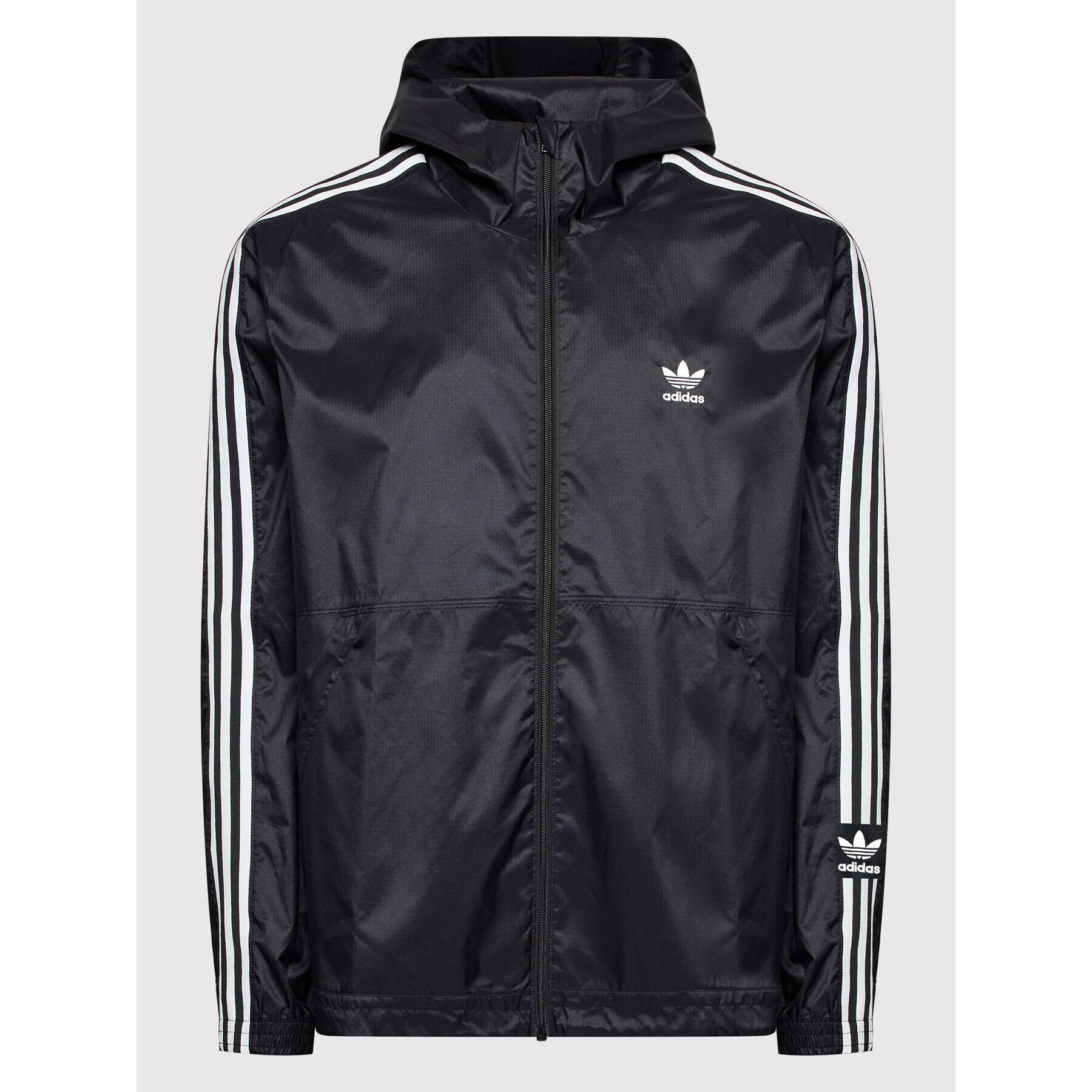 adidas Ветровка Clover Coat HC2006 Черен Regular Fit - Pepit.bg