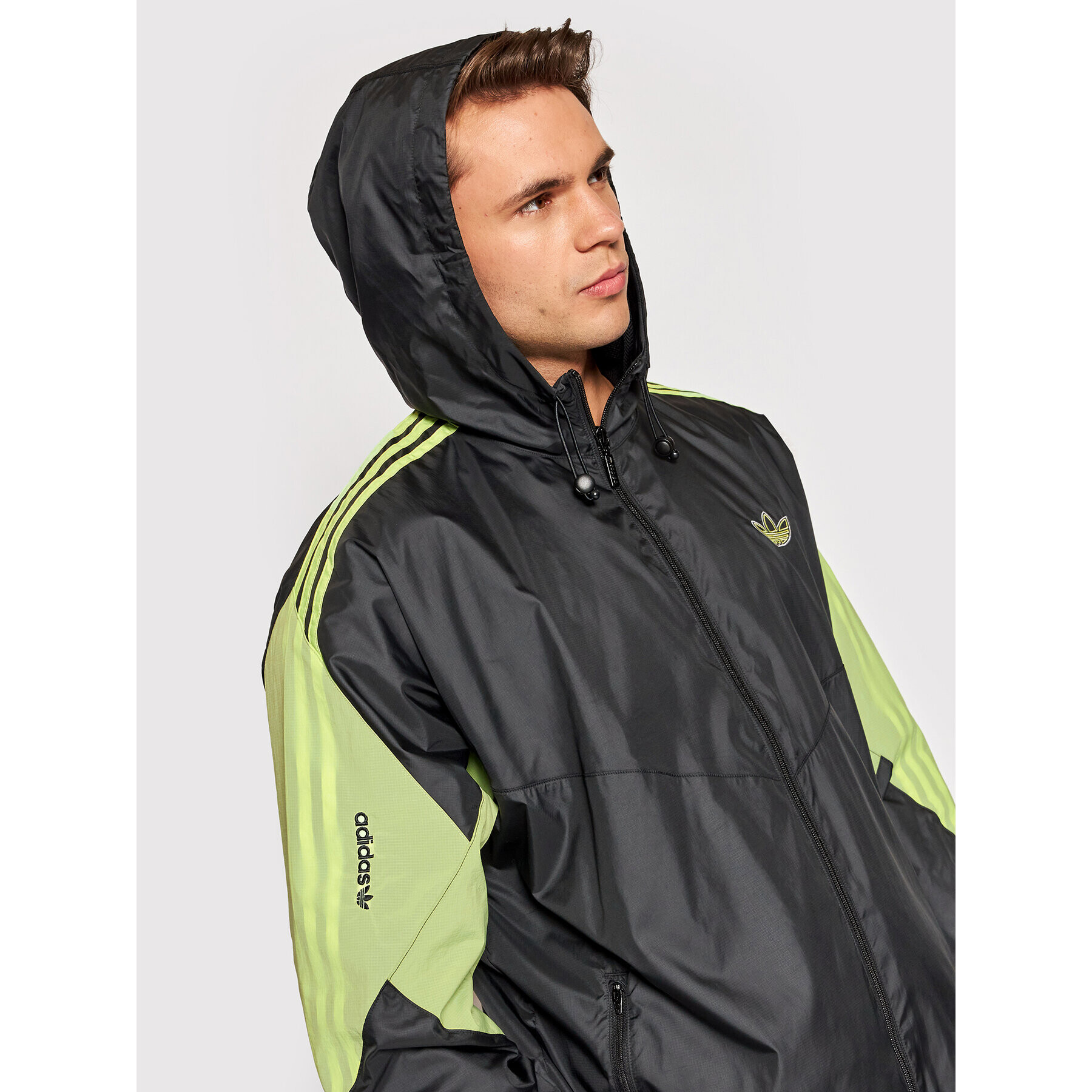 adidas Ветровка Sprt Lightning HE4710 Черен Regular Fit - Pepit.bg