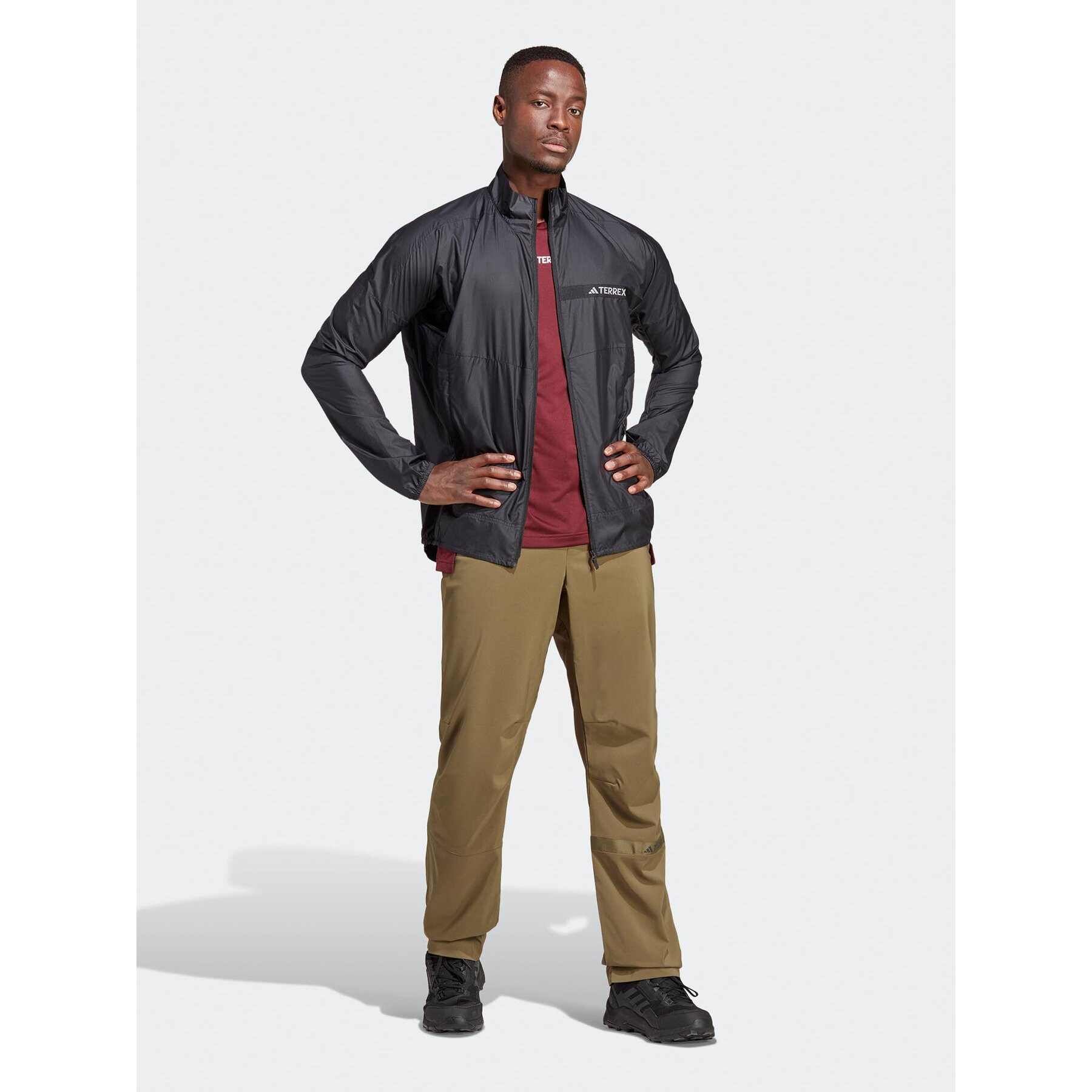 adidas Ветровка Terrex Multi Windbreaker HM4031 Черен Regular Fit - Pepit.bg
