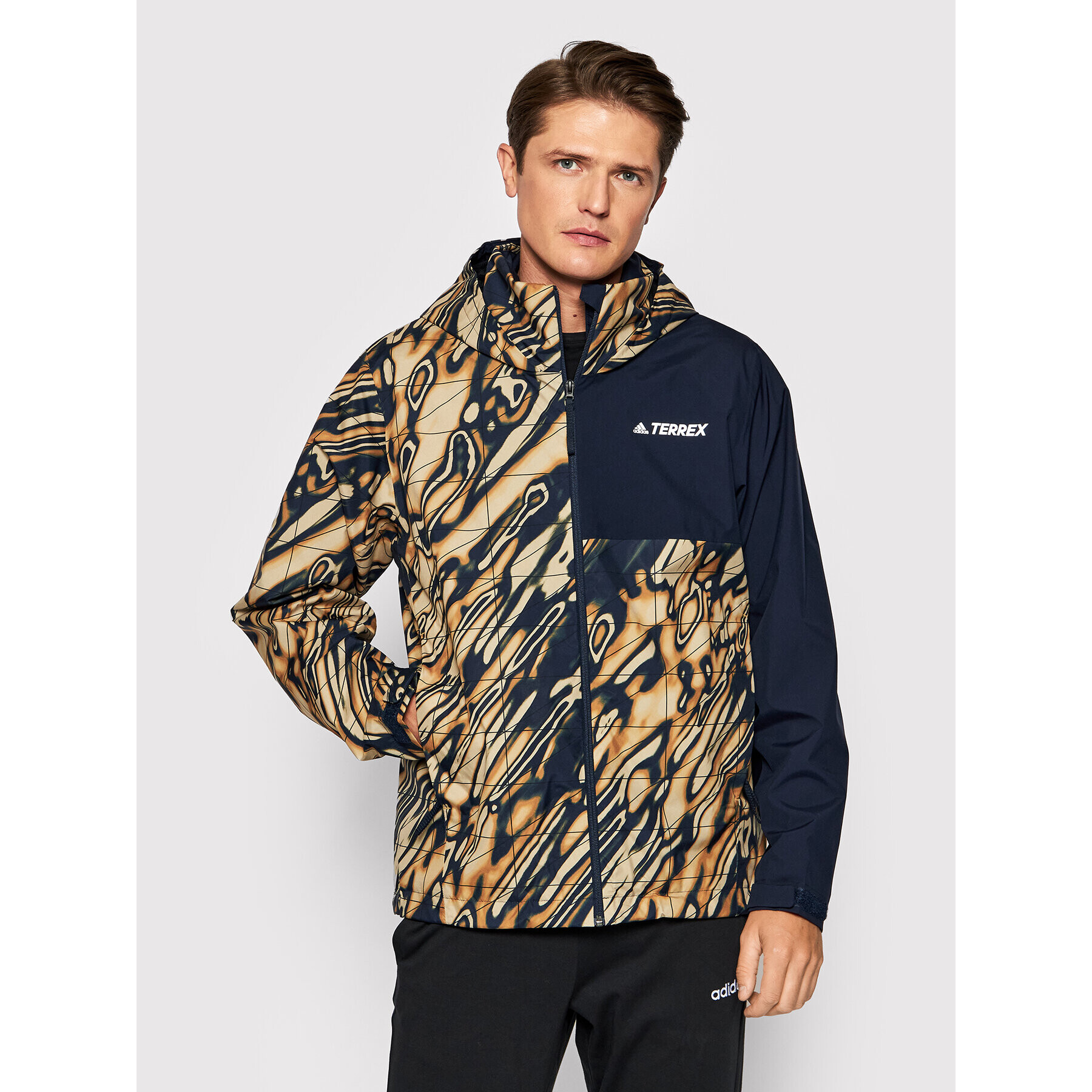 adidas Performance Яке за дъжд Terrex Multi RAIN.RDY GU6476 Цветен Regular Fit - Pepit.bg