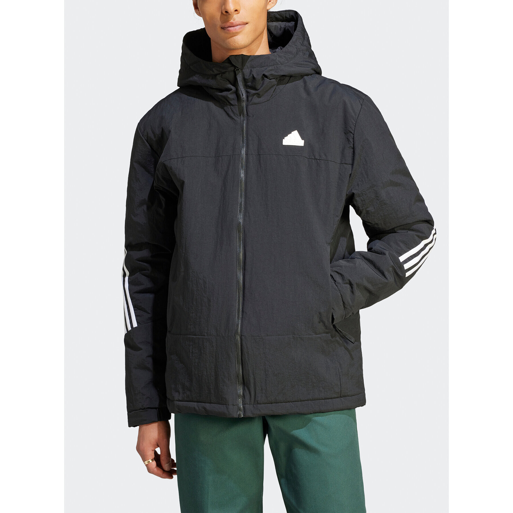 adidas Зимно яке Future Icons Insulated IP2542 Черен Regular Fit - Pepit.bg