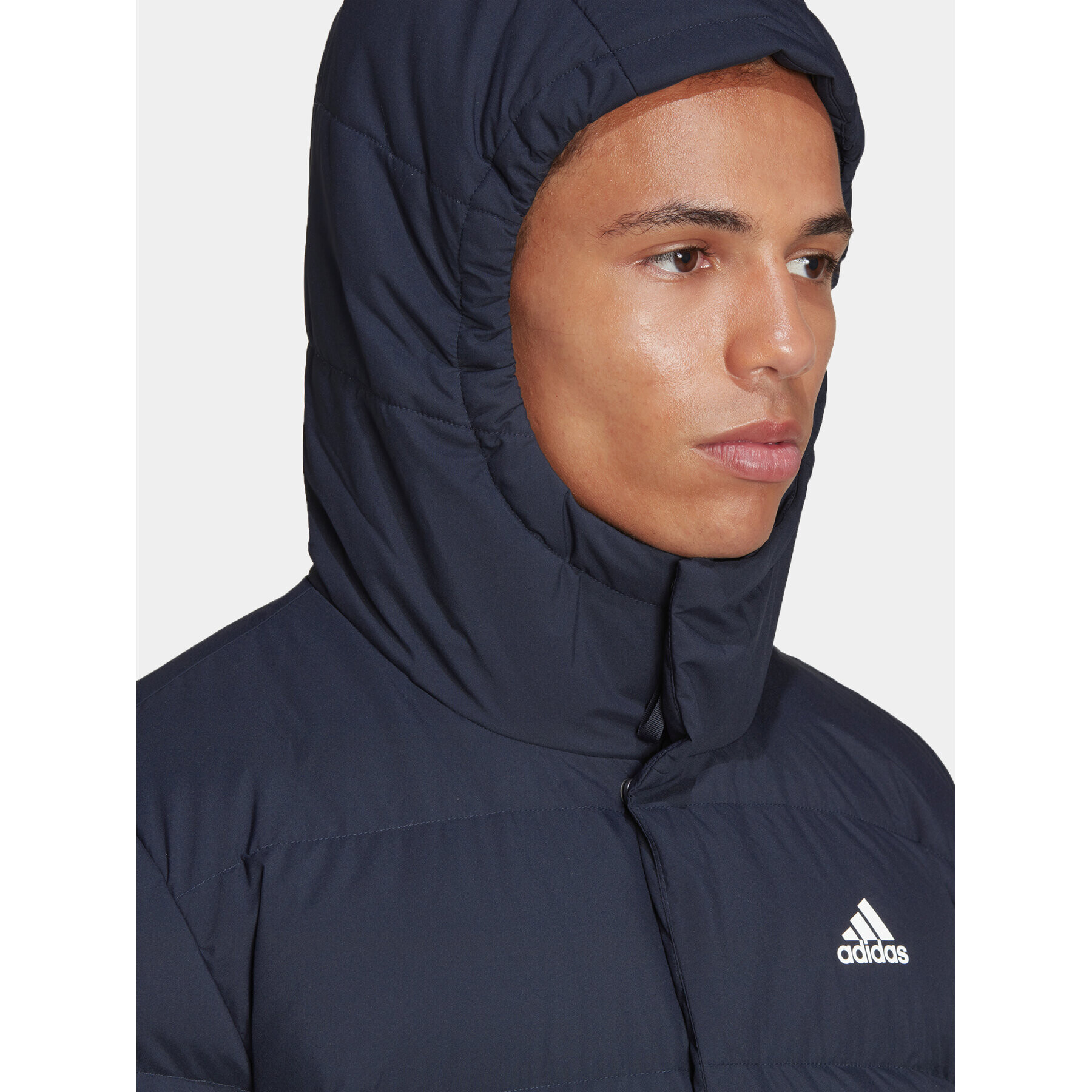 adidas Зимно яке Helionic HG8750 Тъмносин Regular Fit - Pepit.bg